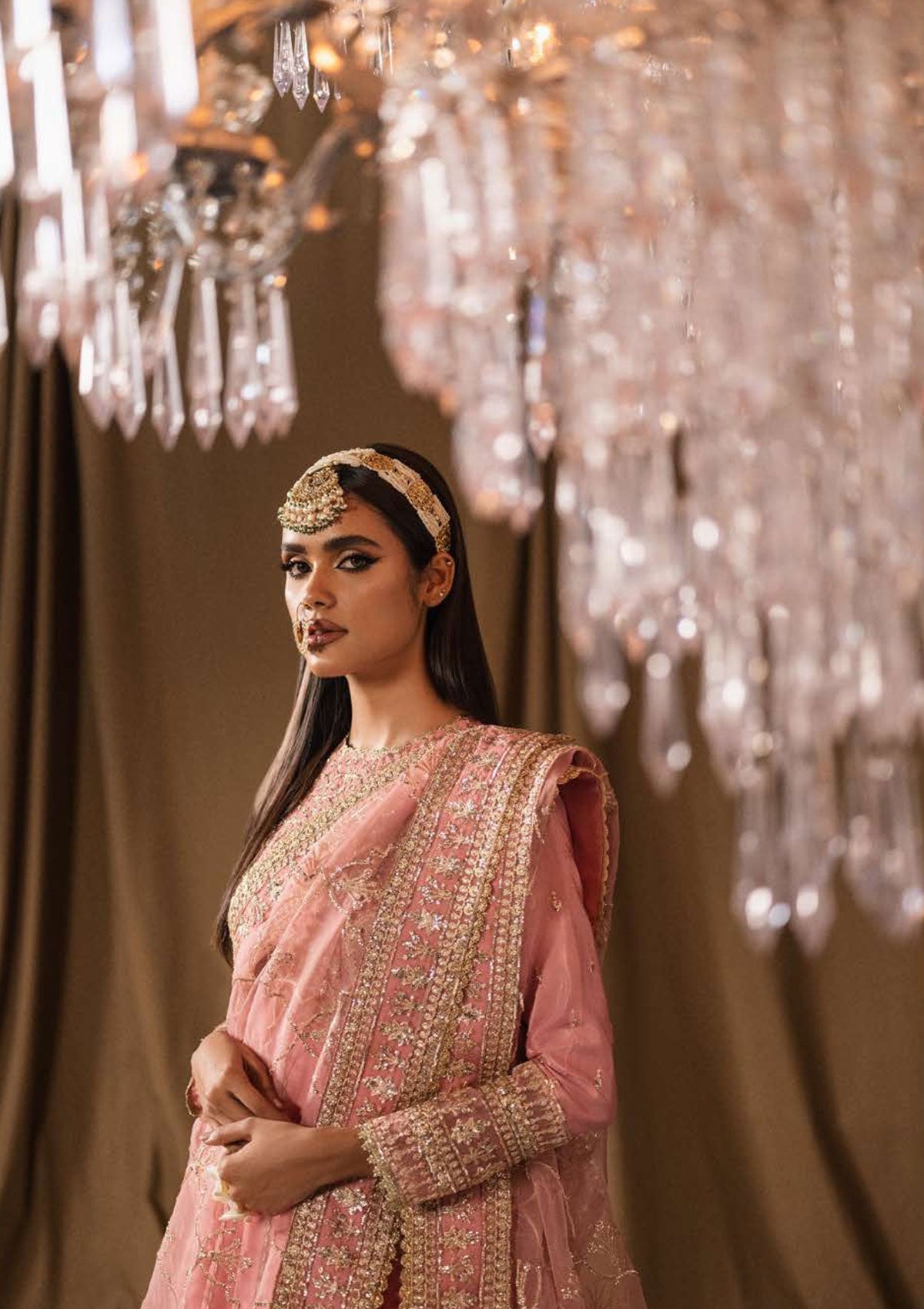 Formal Dress - Afrozeh - Divani - Silk - AS#008 (Nayab)