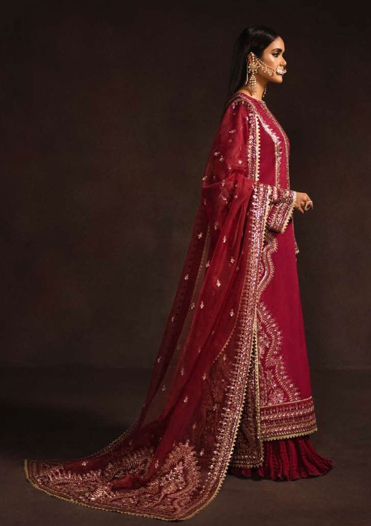 Formal Dress - Afrozeh - Divani - Silk - AS#009 (Roshan)
