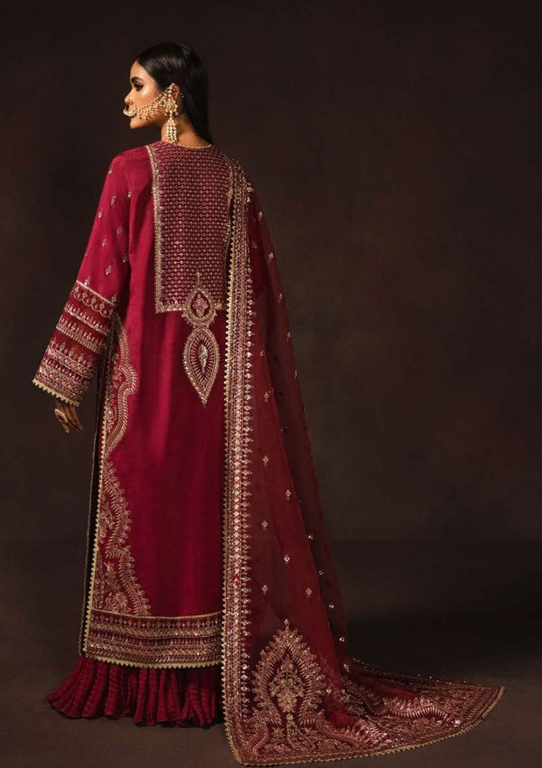 Formal Dress - Afrozeh - Divani - Silk - AS#009 (Roshan)
