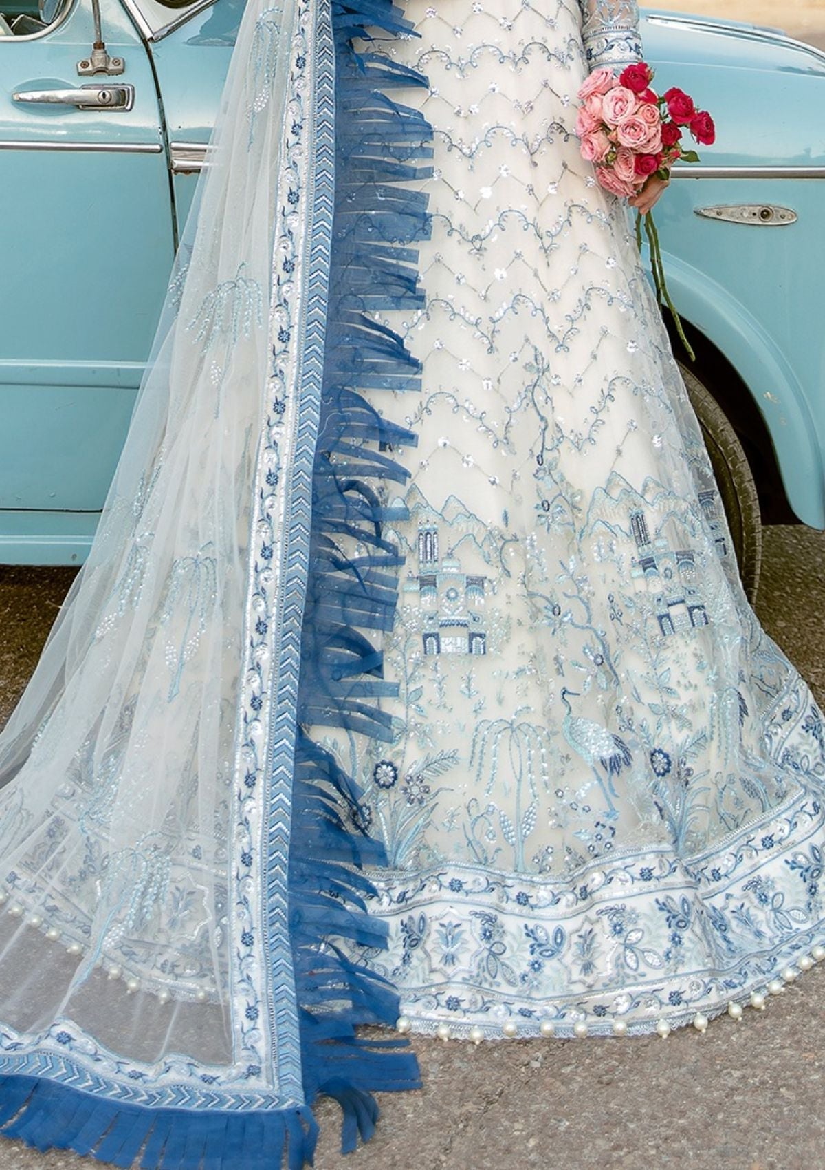 Formal Dress - Afrozeh - La Fuchsia - Celestial Dream - D#01
