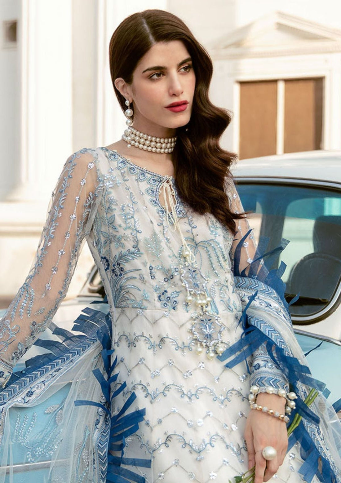 Formal Dress - Afrozeh - La Fuchsia - Celestial Dream - D#01