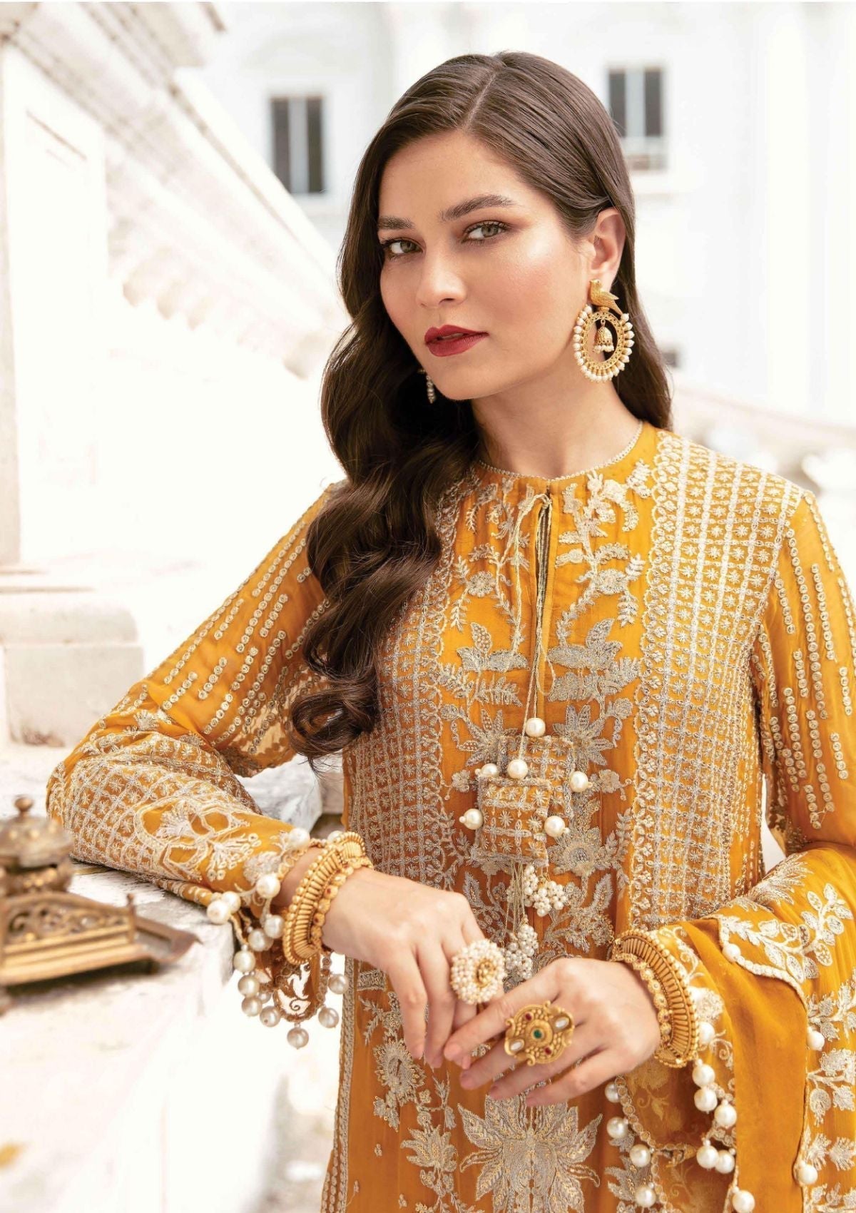 Formal Dress - Afrozeh - La Fuchsia - Golden Hour - D#05