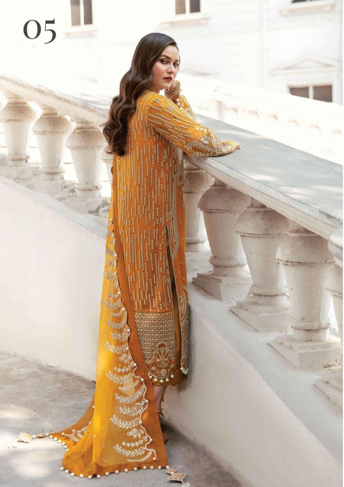 Formal Dress - Afrozeh - La Fuchsia - Golden Hour - D#05