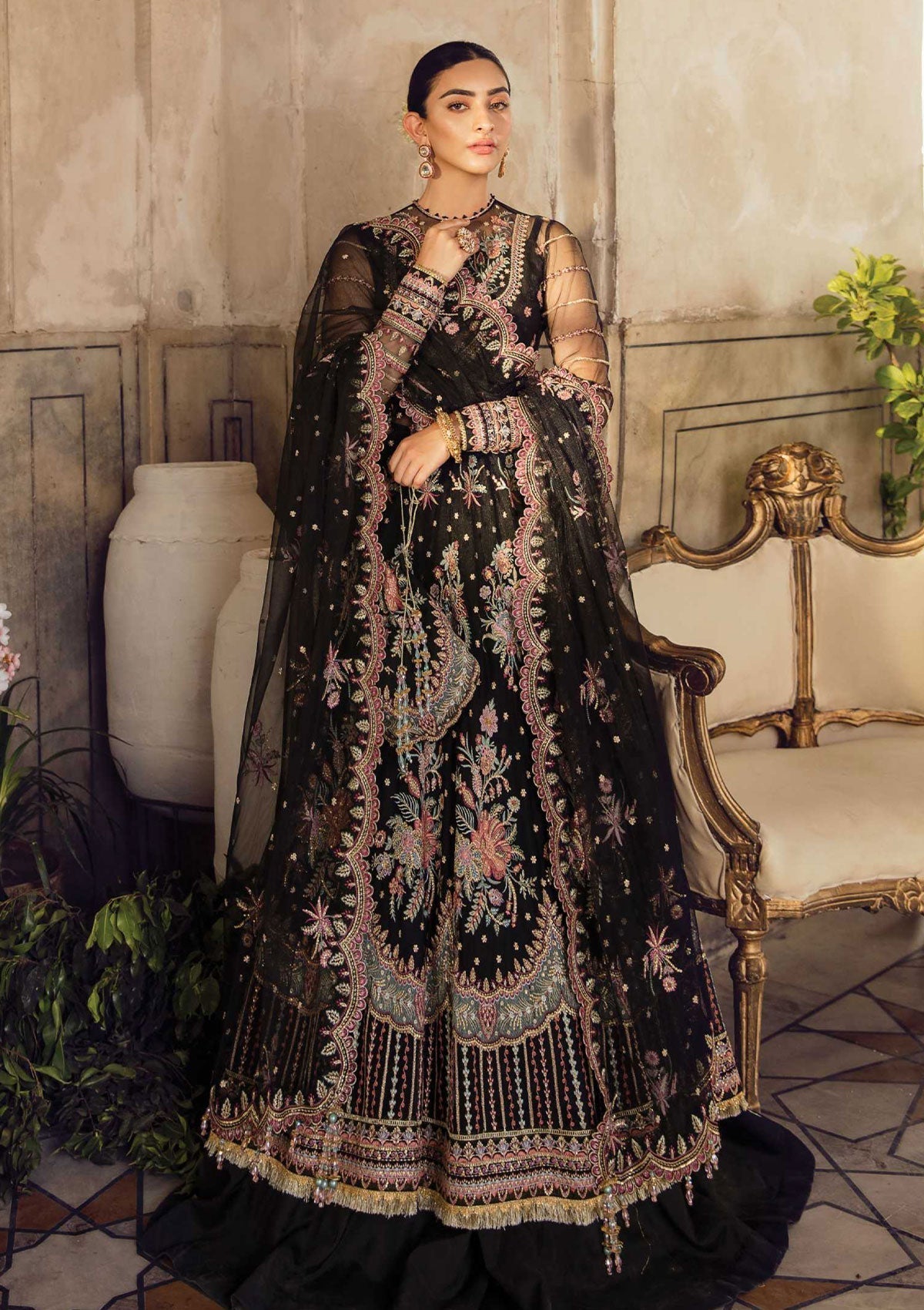 Formal Dress - Afrozeh - La Fuchsia - Wedding - Kezia - D#8