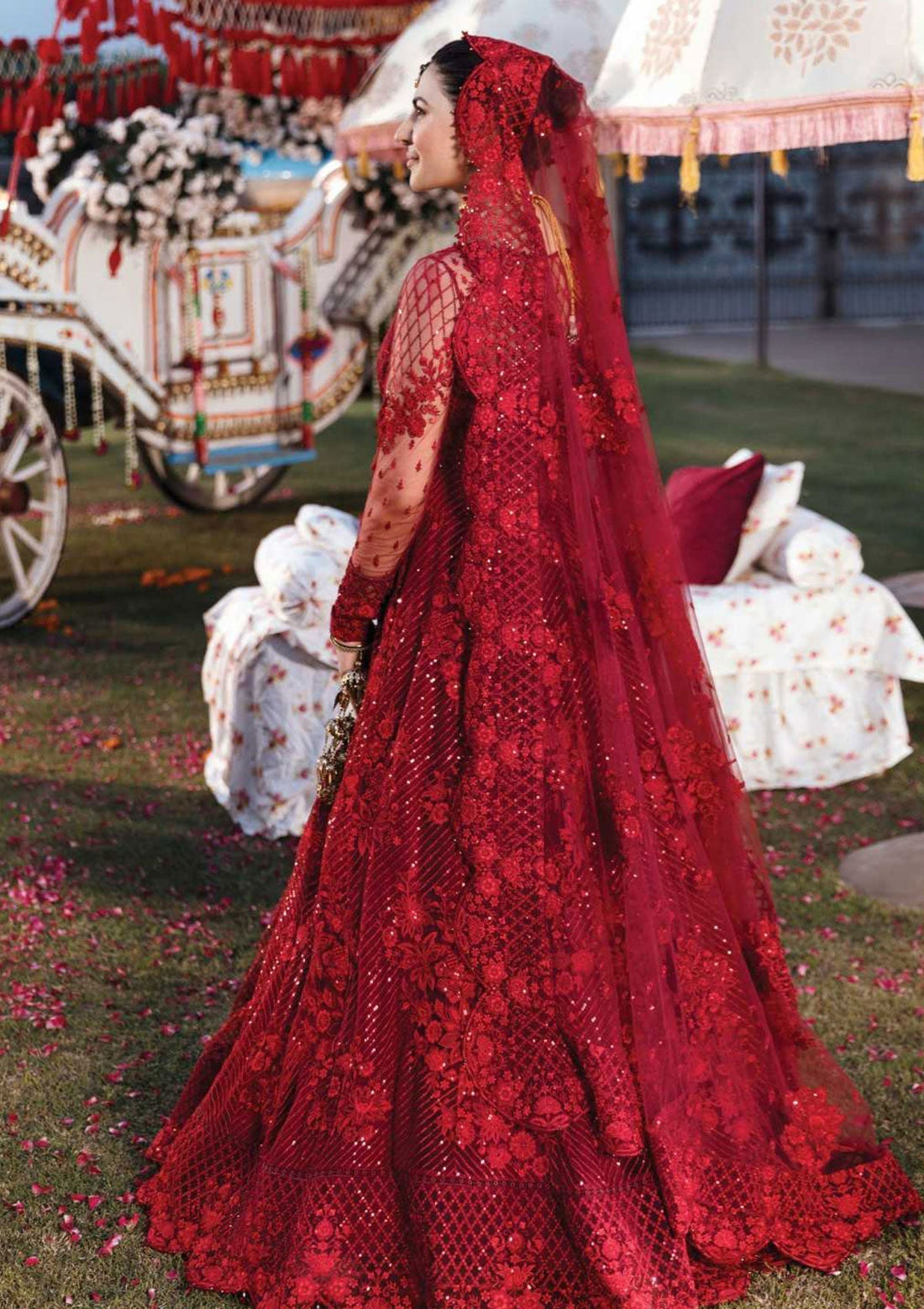 Formal Dress - Afrozeh - Shehnai - Wedding - Afreen - AFS#09