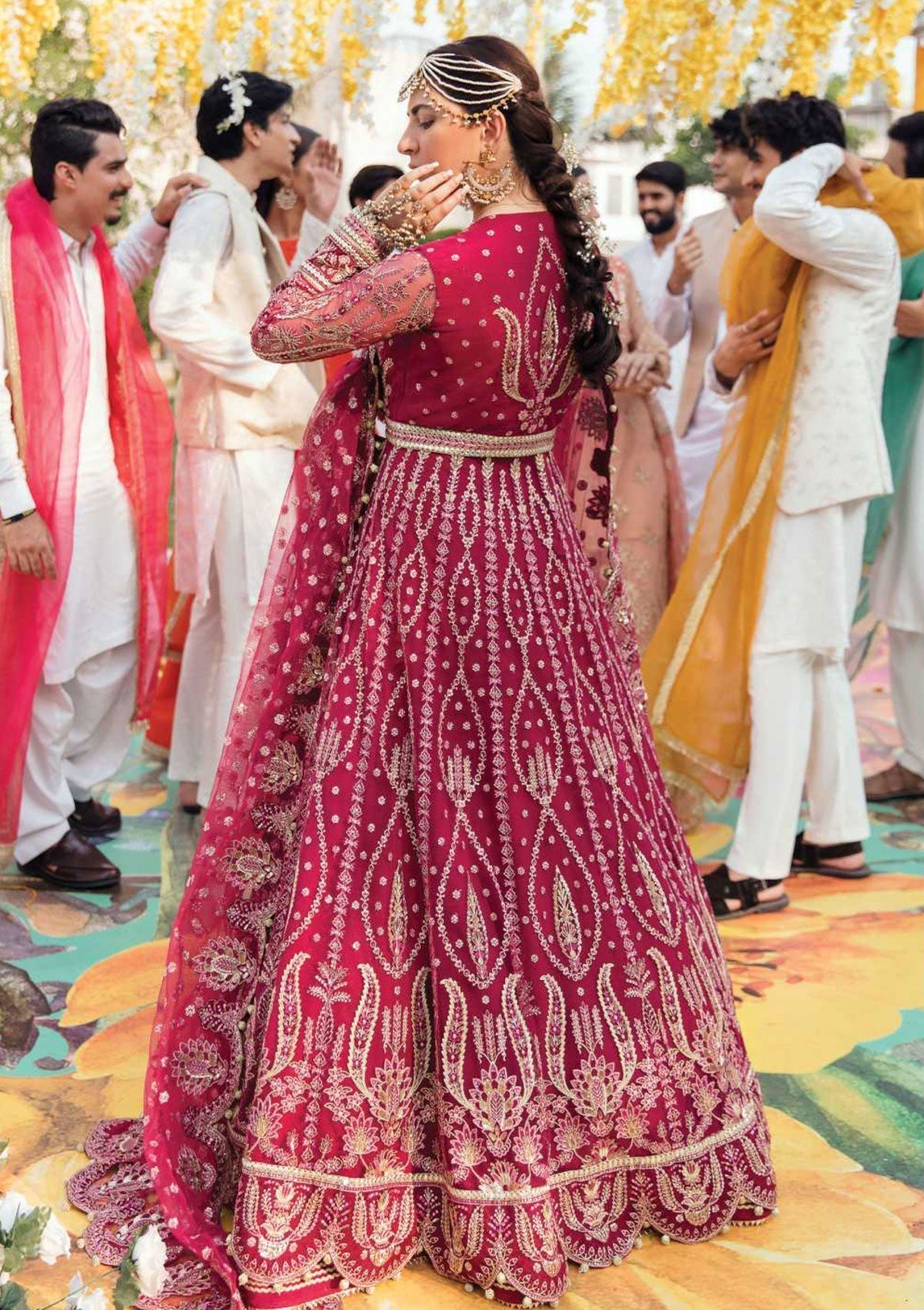 Formal Dress - Afrozeh - Shehnai - Wedding - Dashtenaz -  AFS#04