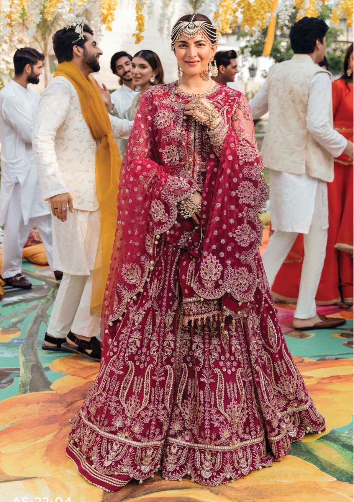 Formal Dress - Afrozeh - Shehnai - Wedding - Dashtenaz -  AFS#04