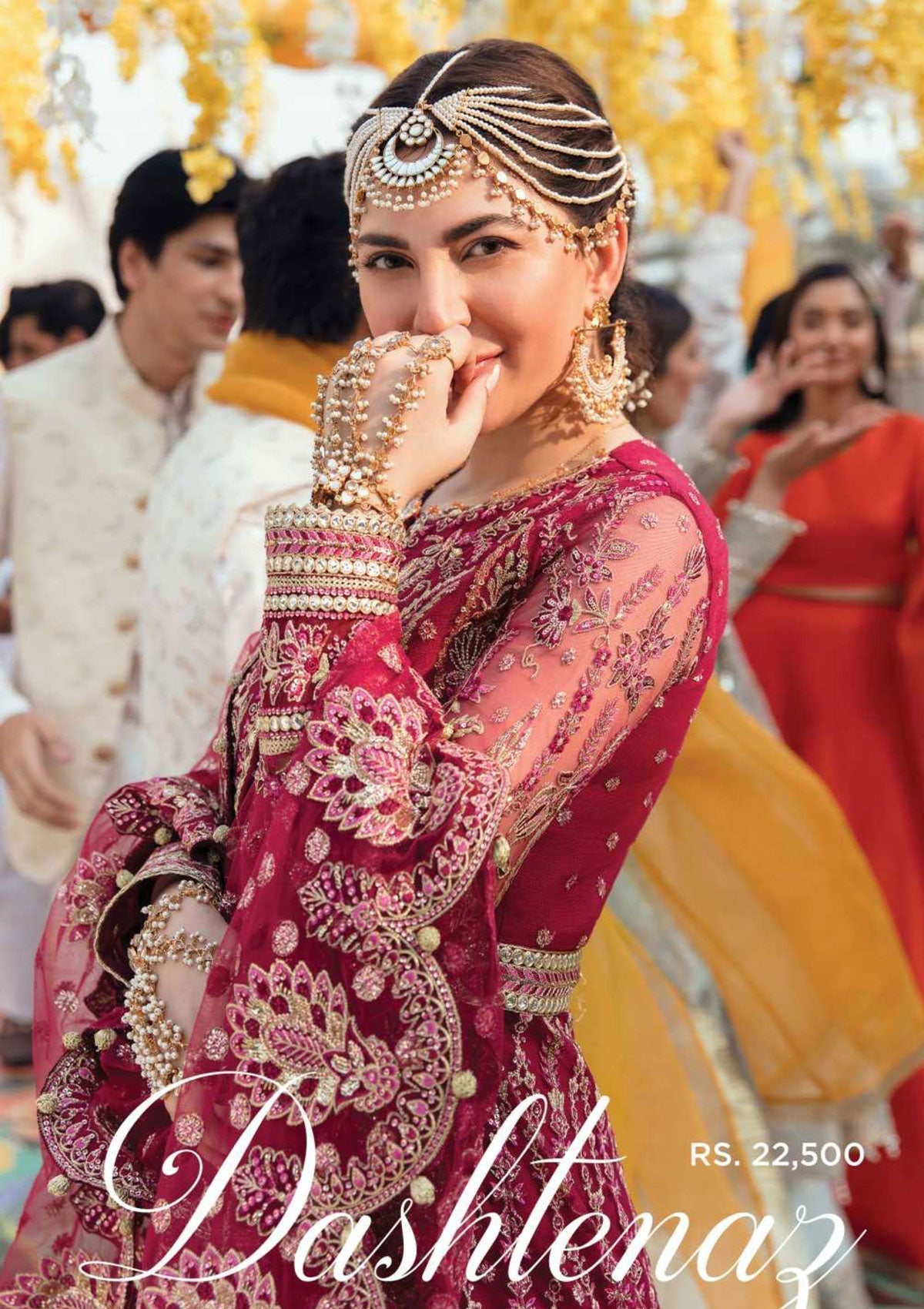 Formal Dress - Afrozeh - Shehnai - Wedding - Dashtenaz -  AFS#04