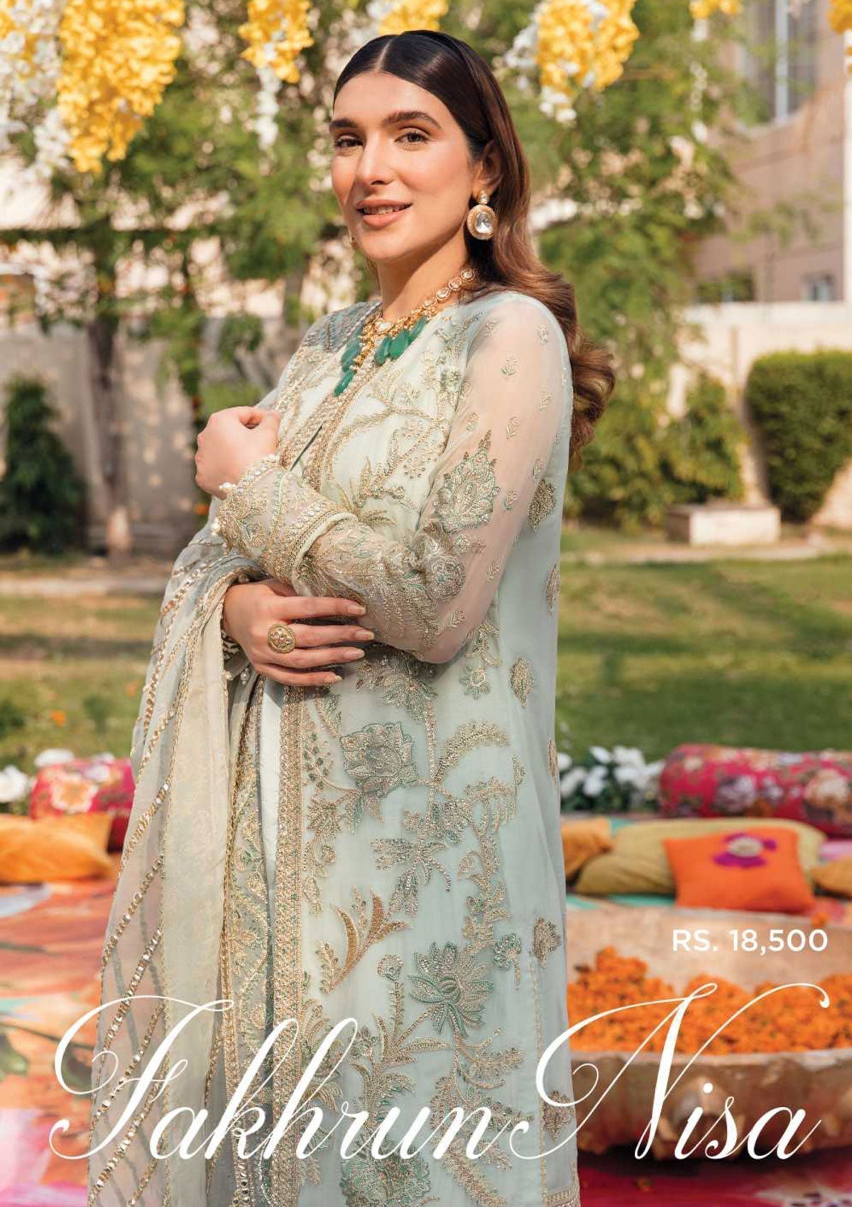 Formal Dress - Afrozeh - Shehnai - Wedding - Fakhrun Nisa -  AFS#03