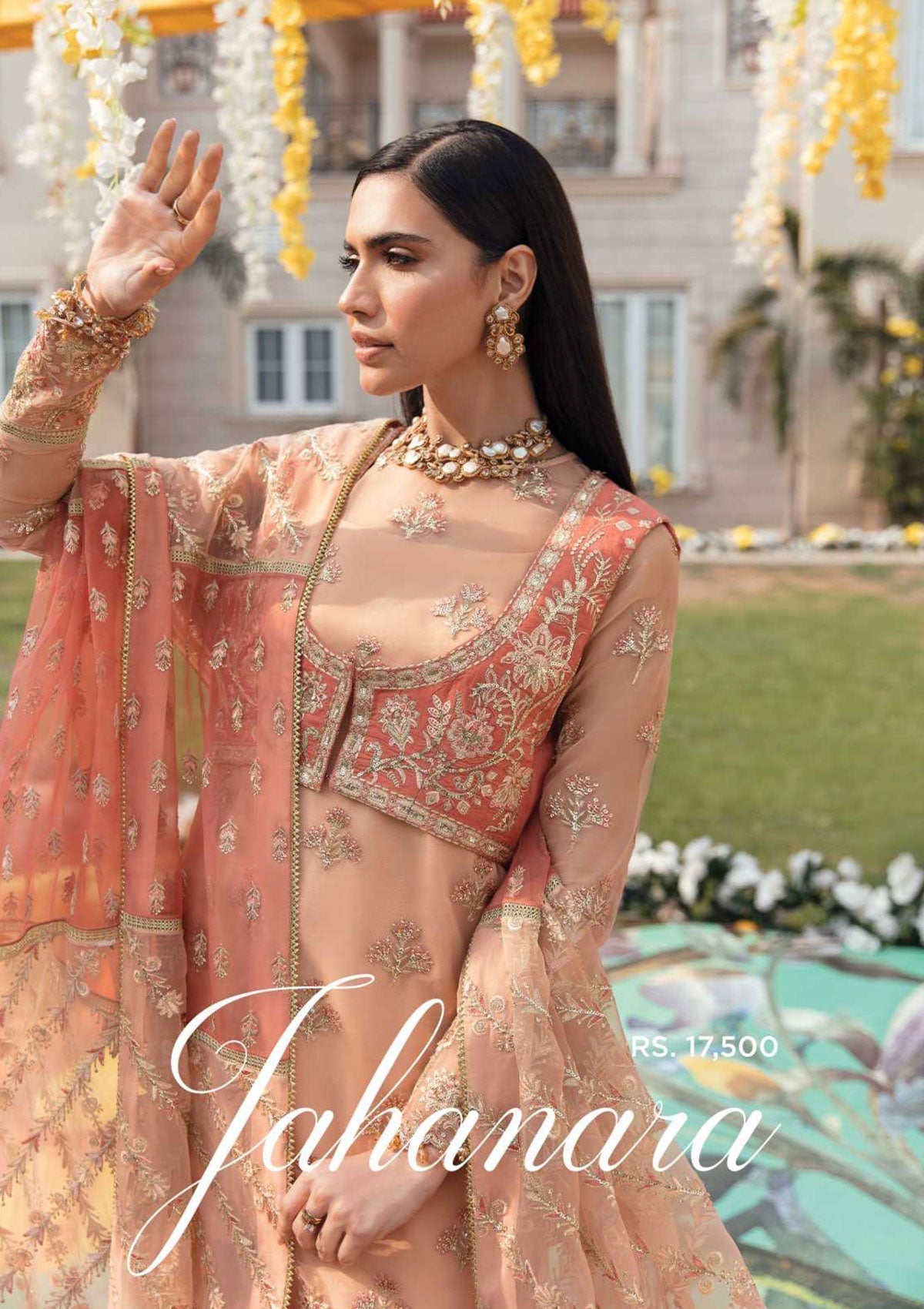 Formal Dress - Afrozeh - Shehnai - Wedding - Jahanara - AFS#05