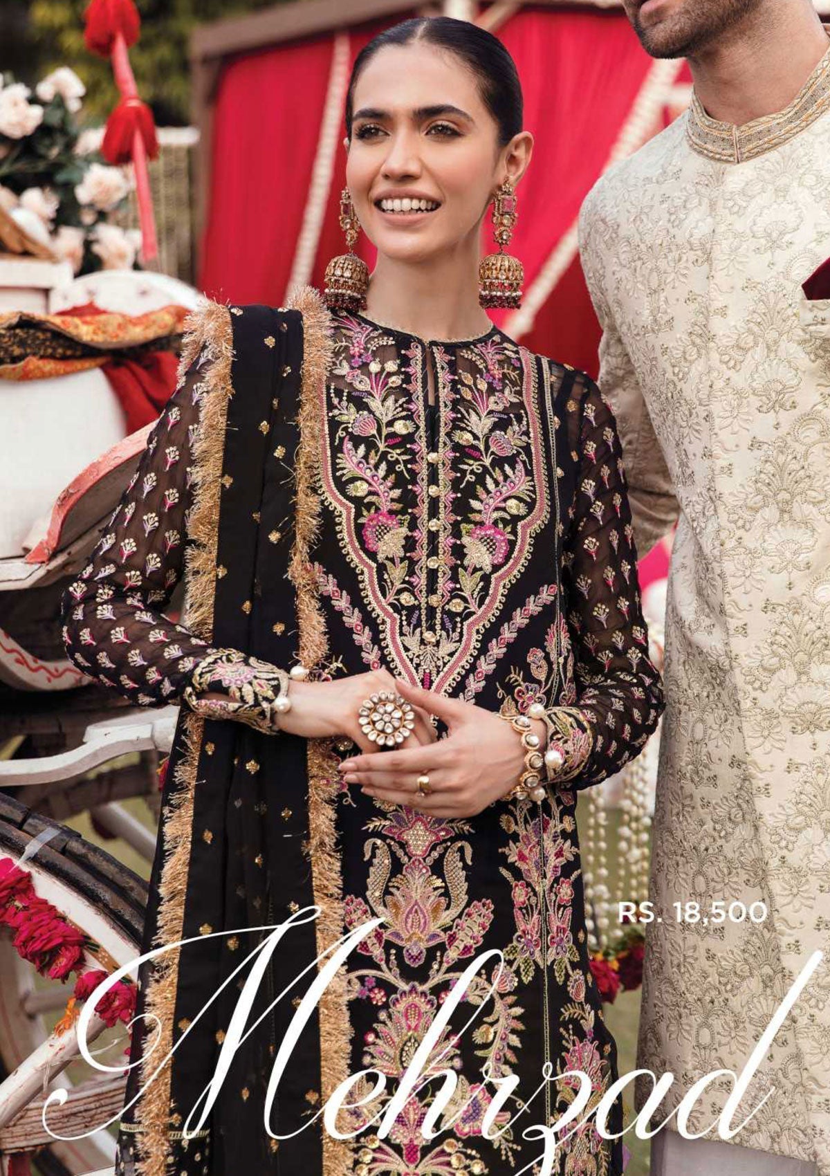 Formal Dress - Afrozeh - Shehnai - Wedding - Mehrzad - AFS#08