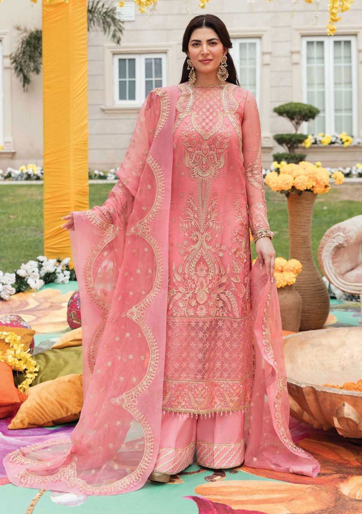 Formal Dress - Afrozeh - Shehnai - Wedding - Nazmin -  AFS#02