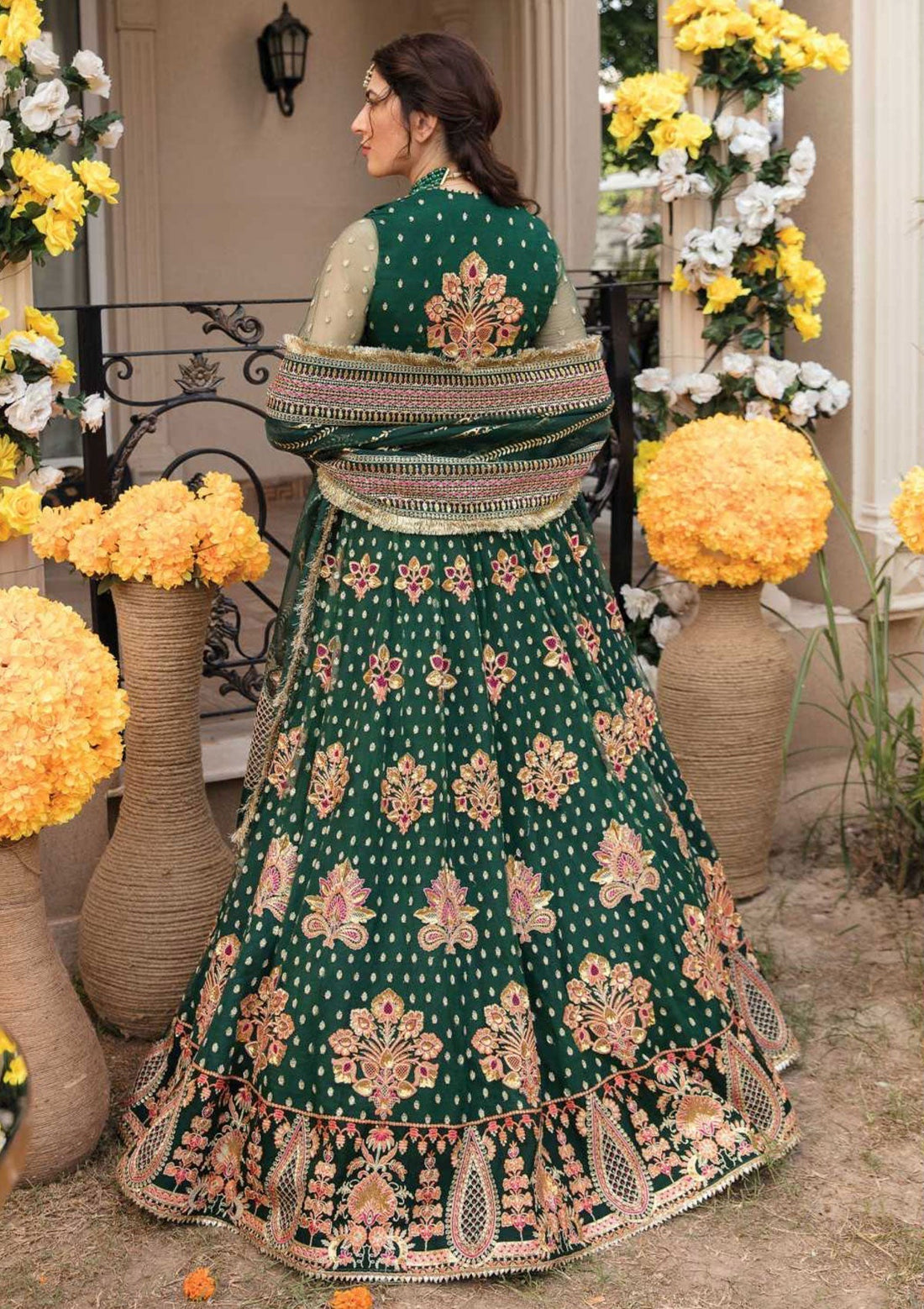 Formal Dress - Afrozeh - Shehnai - Wedding - Shirin - AFS#06