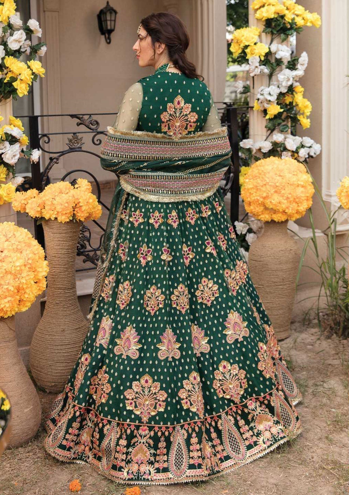 Formal Dress - Afrozeh - Shehnai - Wedding - Shirin - AFS#06