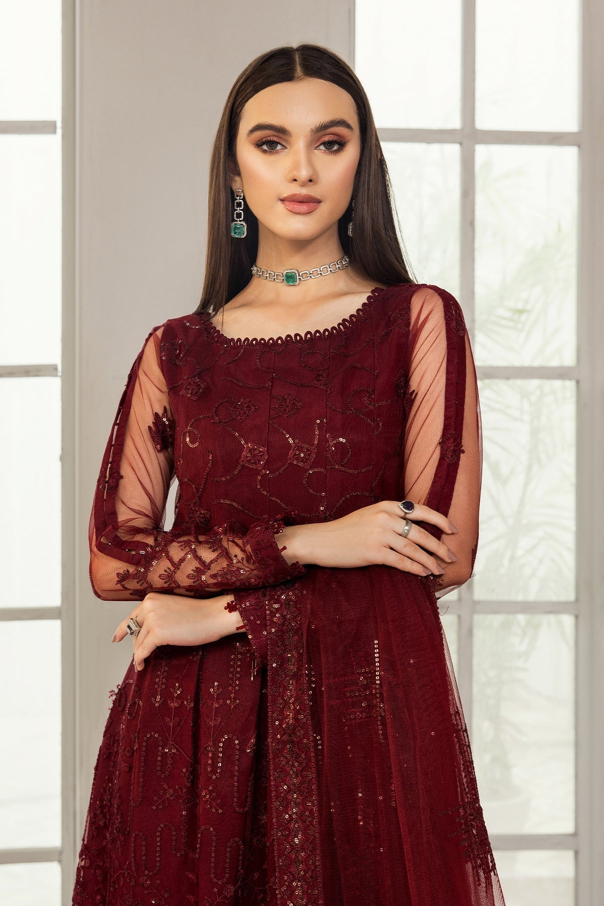 Formal Dress - Alizeh - Fashion - D#1 (Gulrukh)