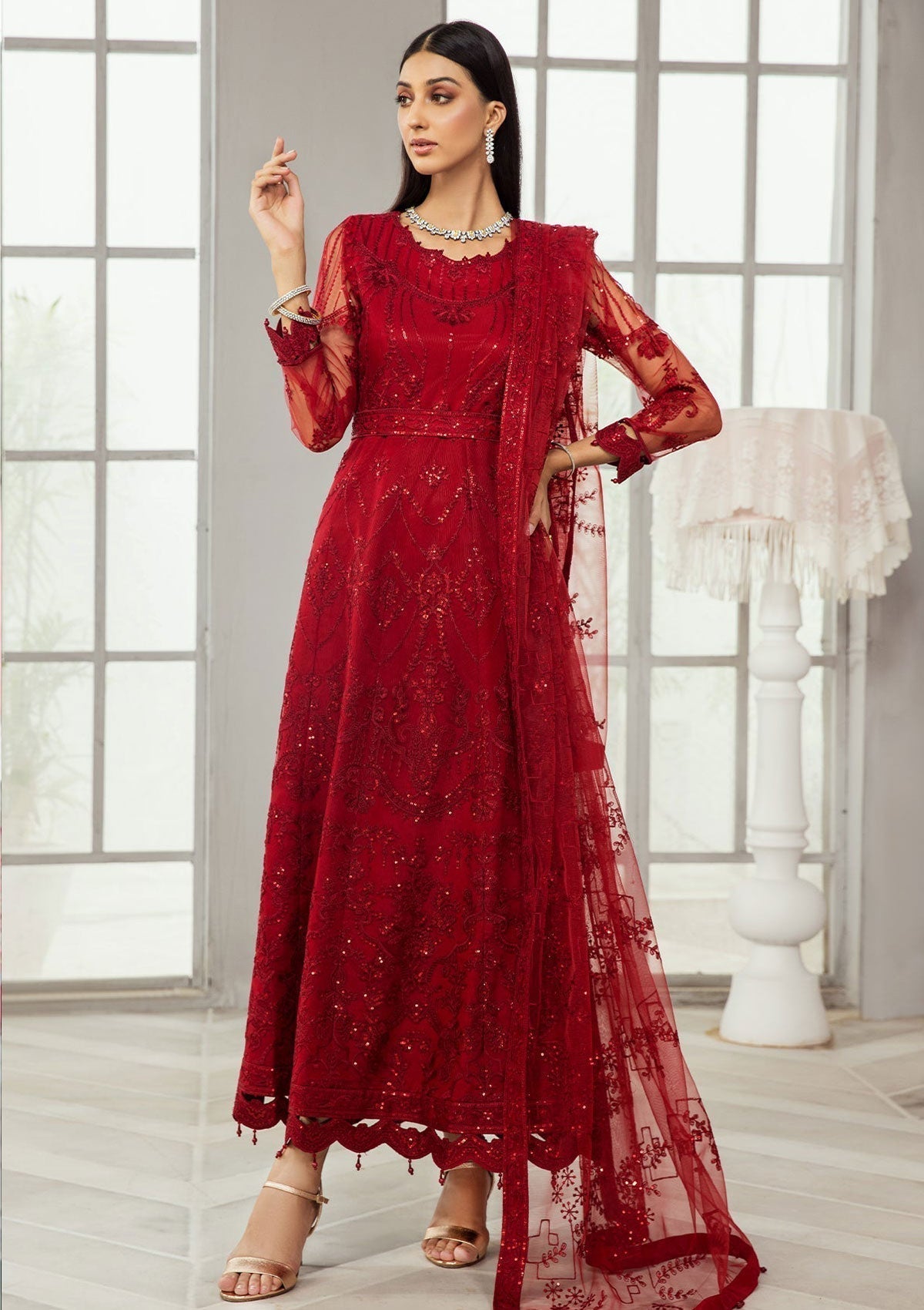 Formal Dress - Alizeh - Fashion - D#8 (Rubi)