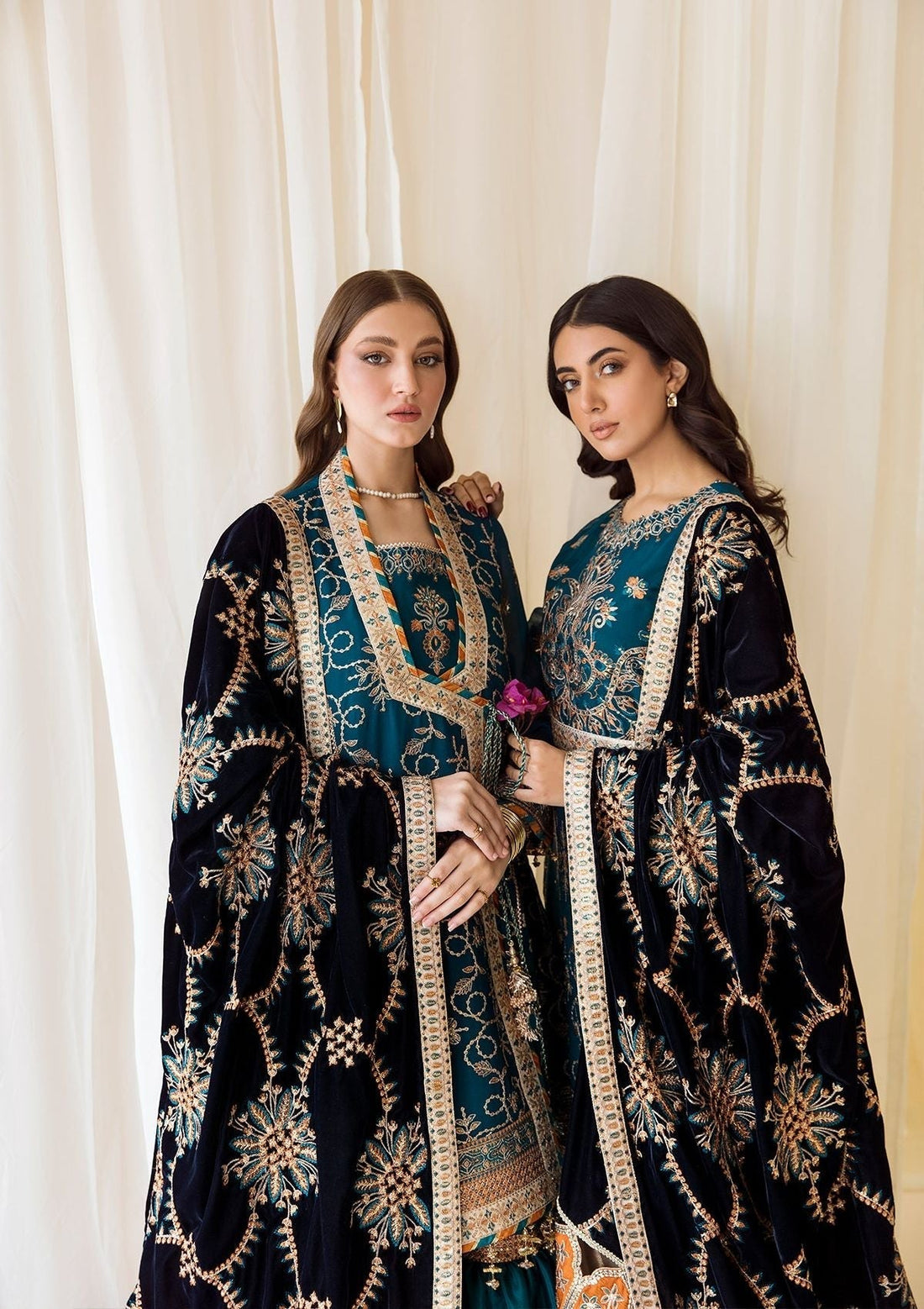 Formal Dress - Alizeh - Premium Velvet - D#2 (Dasht-E-Naz)