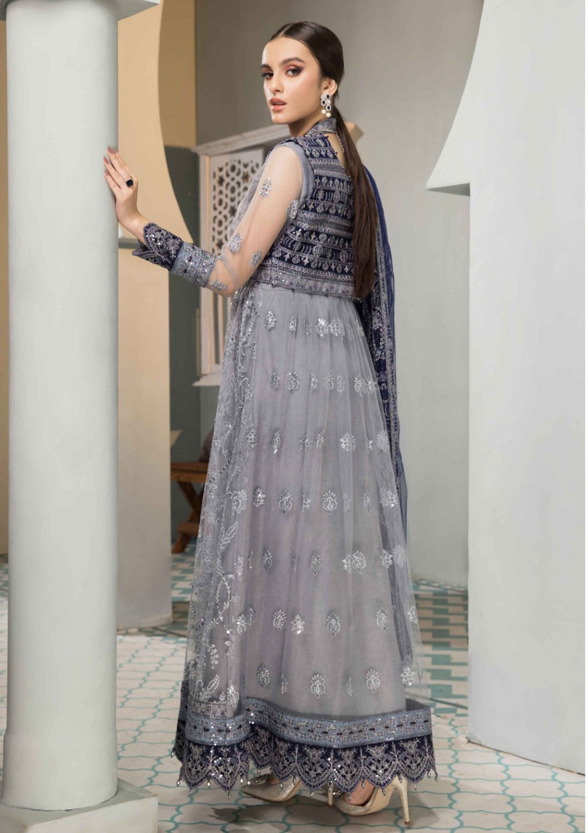 Formal Dress - Alizeh - Vasl e Meeras V12 - AKS - D#3