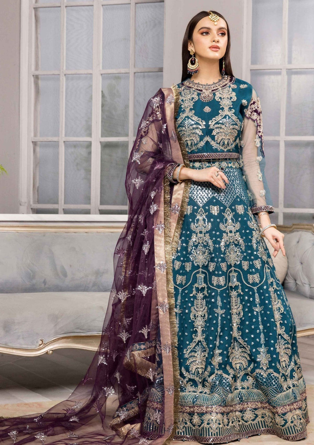 Formal Dress - Alizeh - Vasl e Meeras V12 - Benafsha - D#10