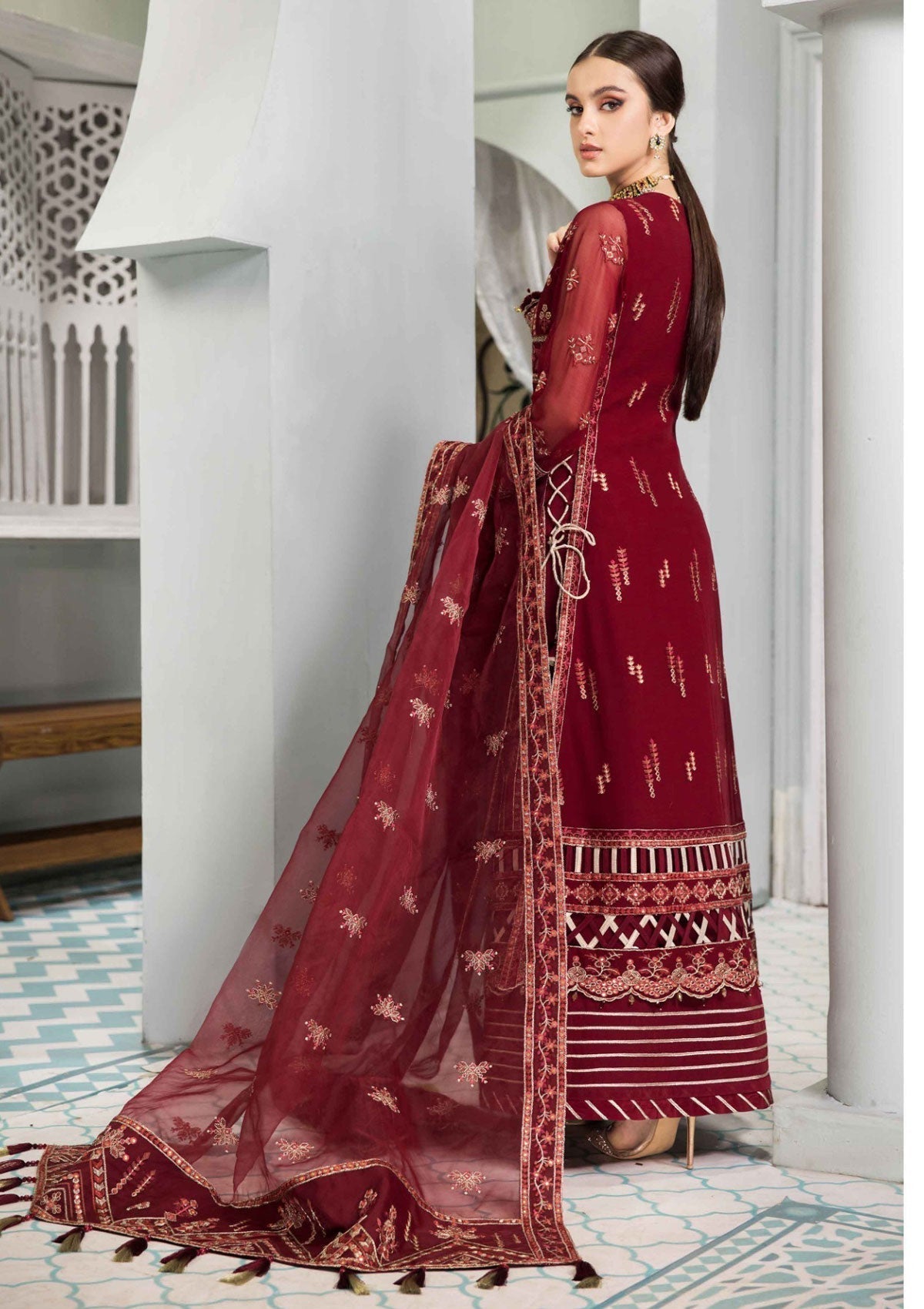 Formal Dress - Alizeh - Vasl e Meeras V12 - Naukhaiz- D#9