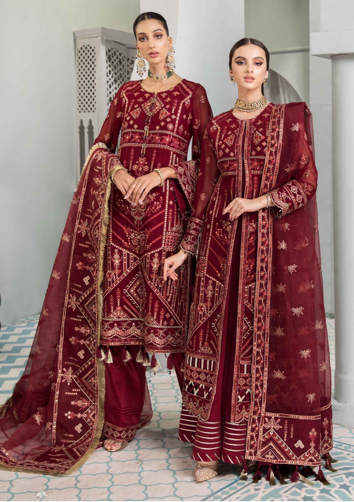 Formal Dress - Alizeh - Vasl e Meeras V12 - Naukhaiz- D#9