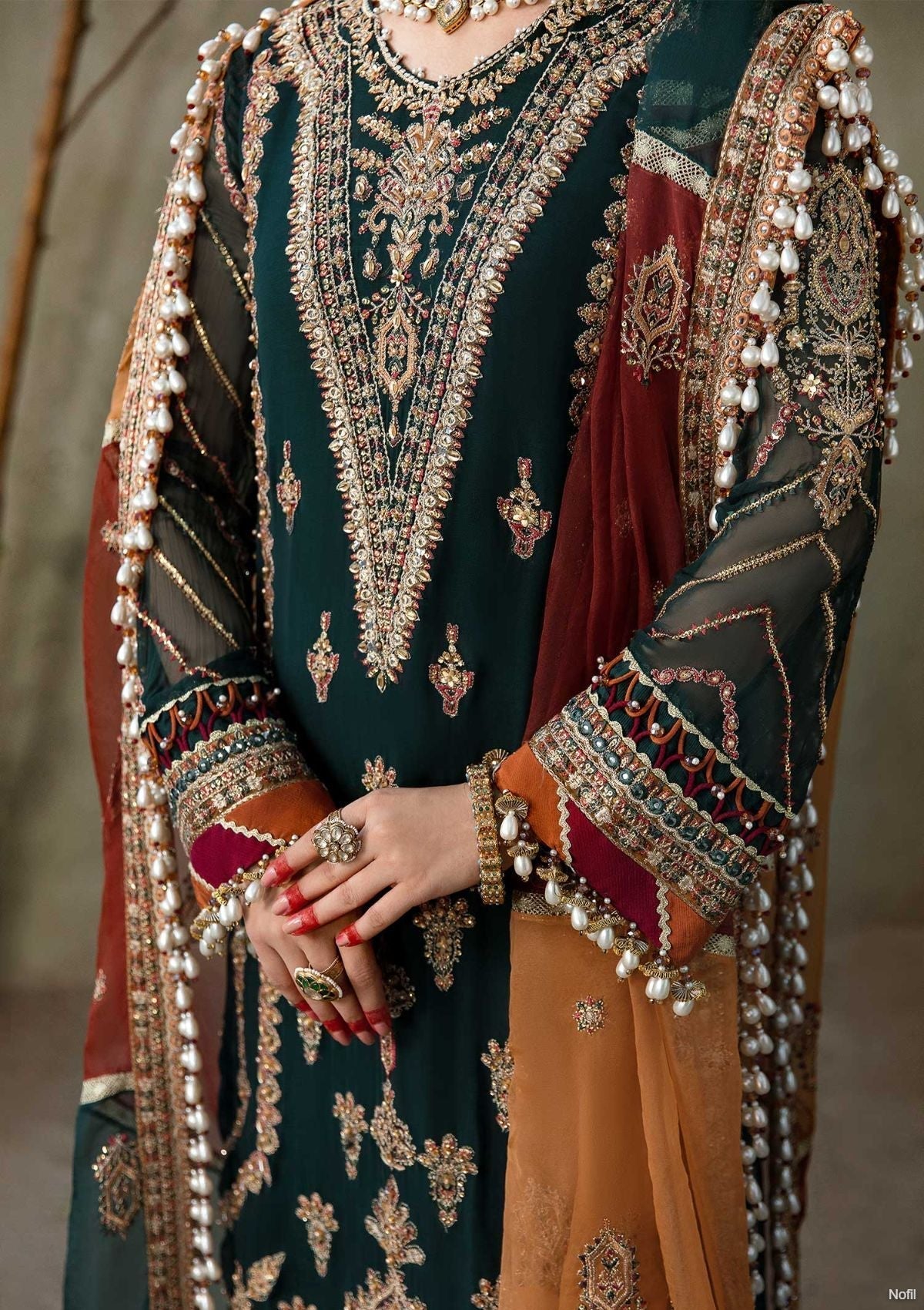 Formal Dress - Eleshia - Zarin - GUL RANG