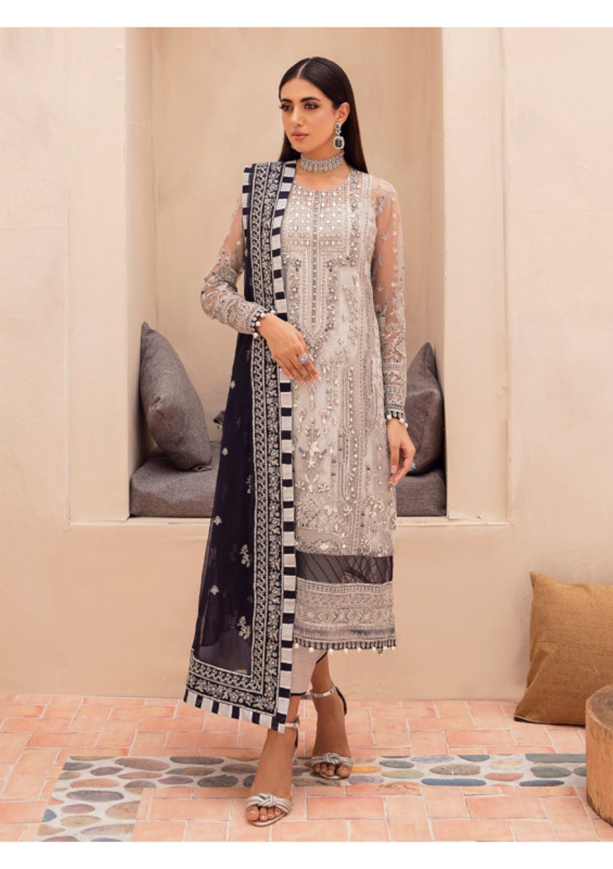 Formal Dress - Gulaal - Eid - Luxury - Unstitched - Aarah - EU#2