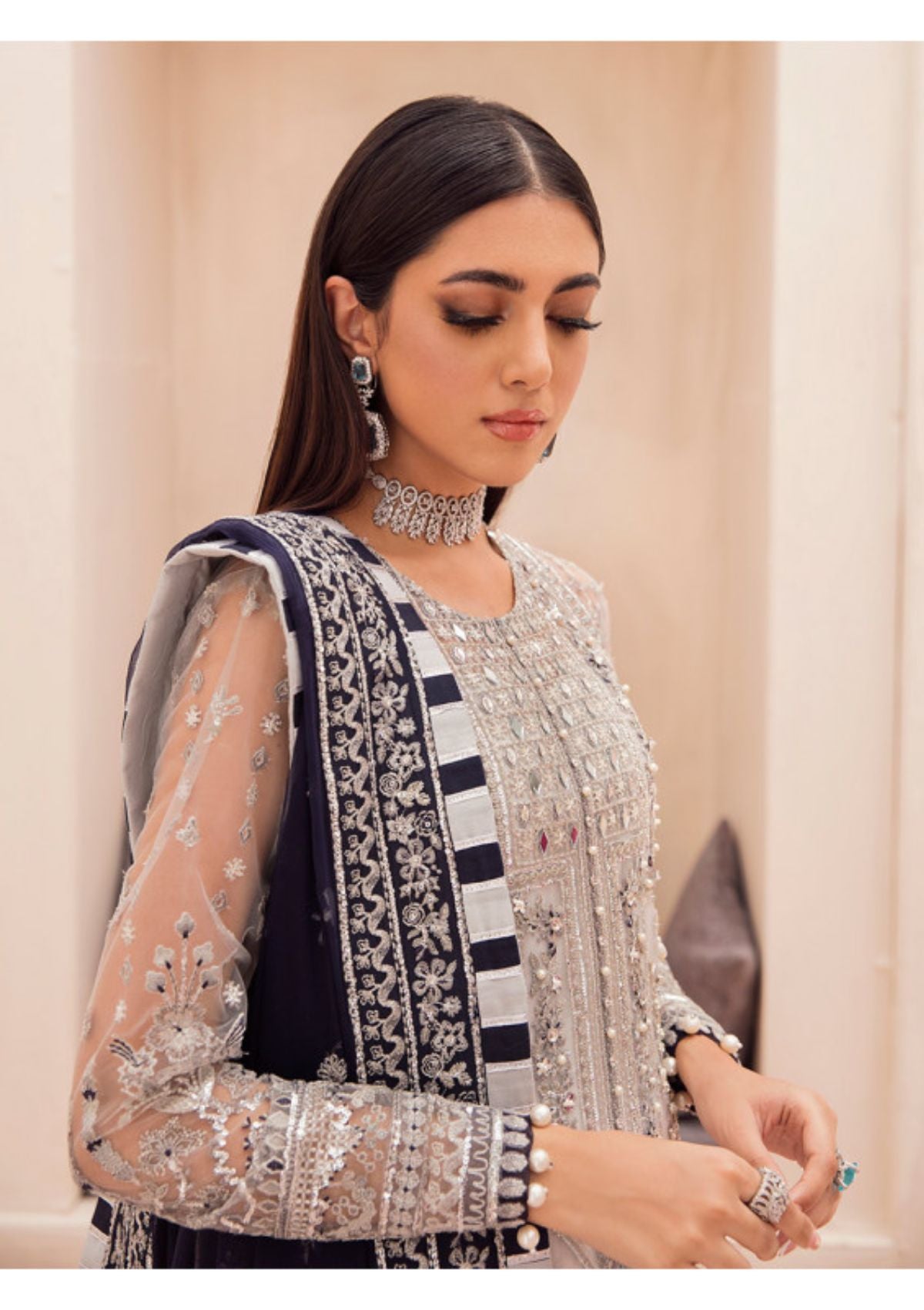 Formal Dress - Gulaal - Eid - Luxury - Unstitched - Aarah - EU#2