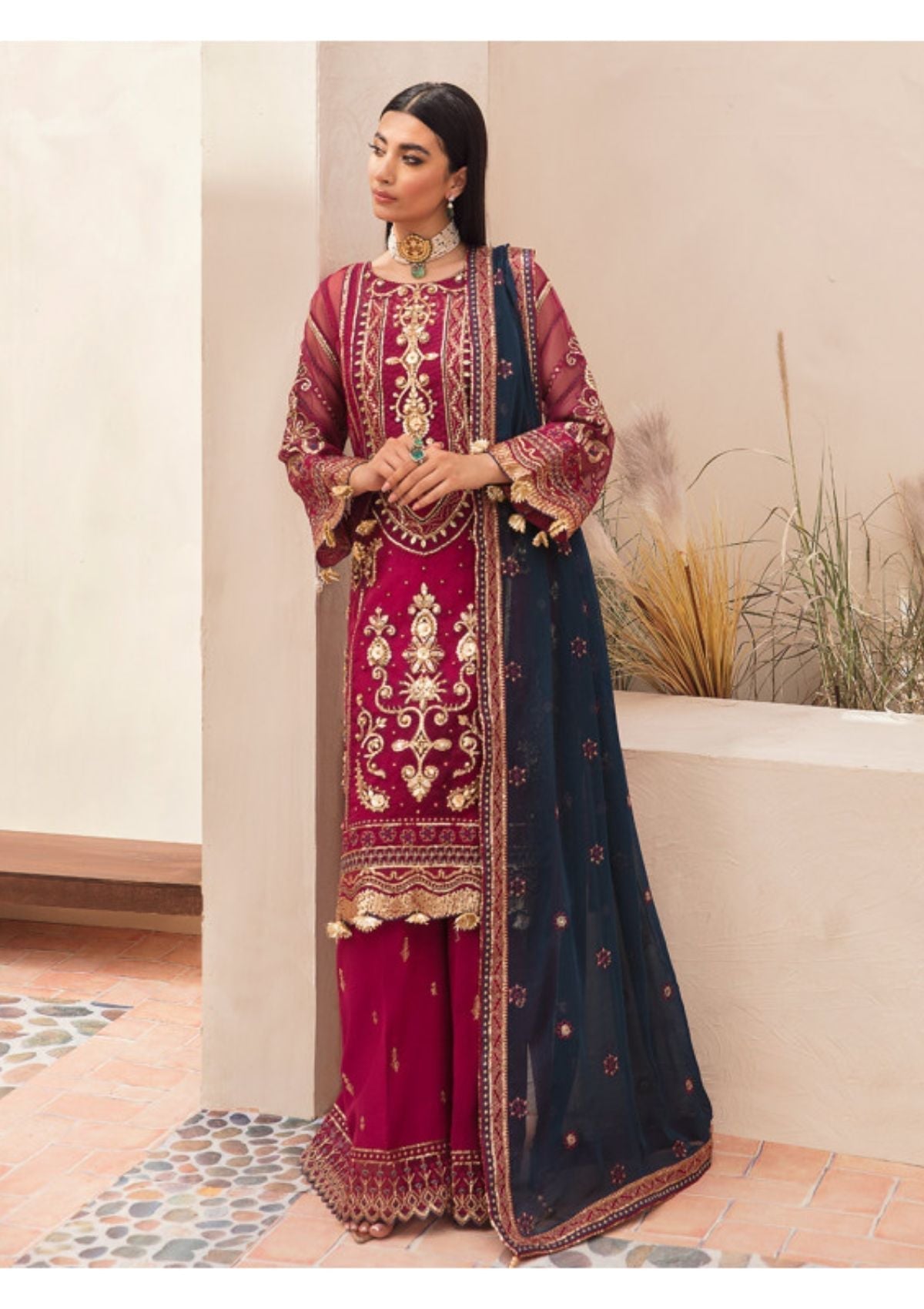 Formal Dress - Gulaal - Eid - Luxury - Unstitched - Reem - EU#8