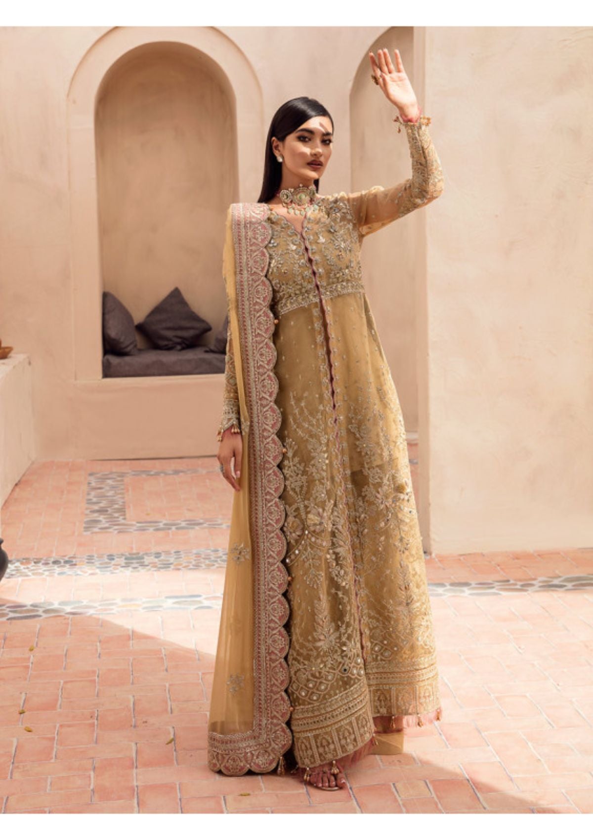 Formal Dress - Gulaal - Eid - Luxury - Unstitched - Zohra - EU#3