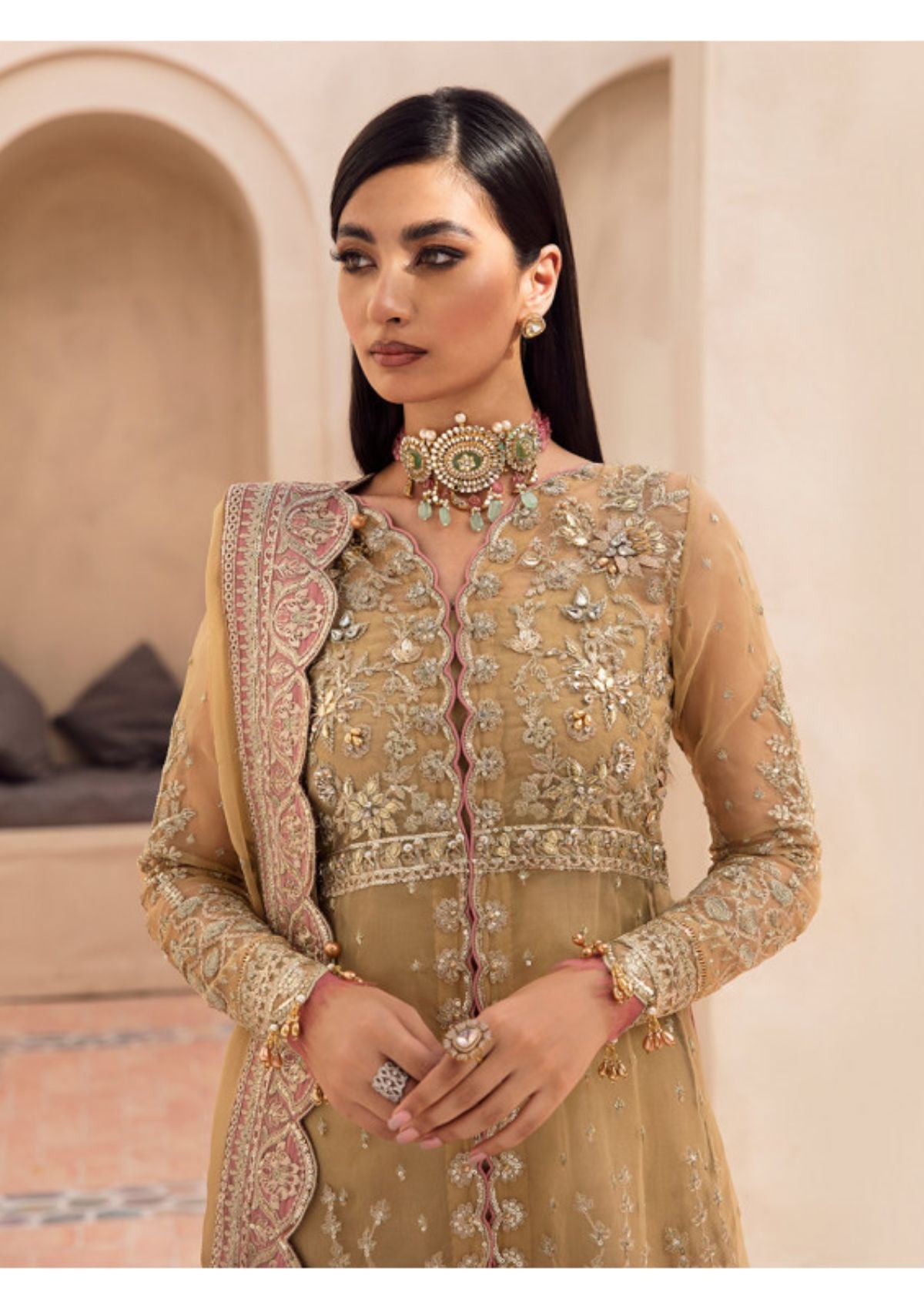 Formal Dress - Gulaal - Eid - Luxury - Unstitched - Zohra - EU#3