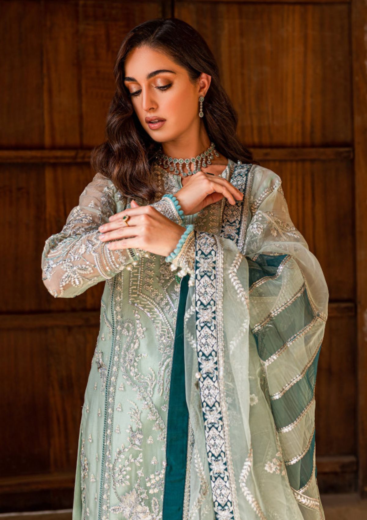 Formal Dress - Gulaal - Embroidered - Chiffon - Alayha - GEC#3