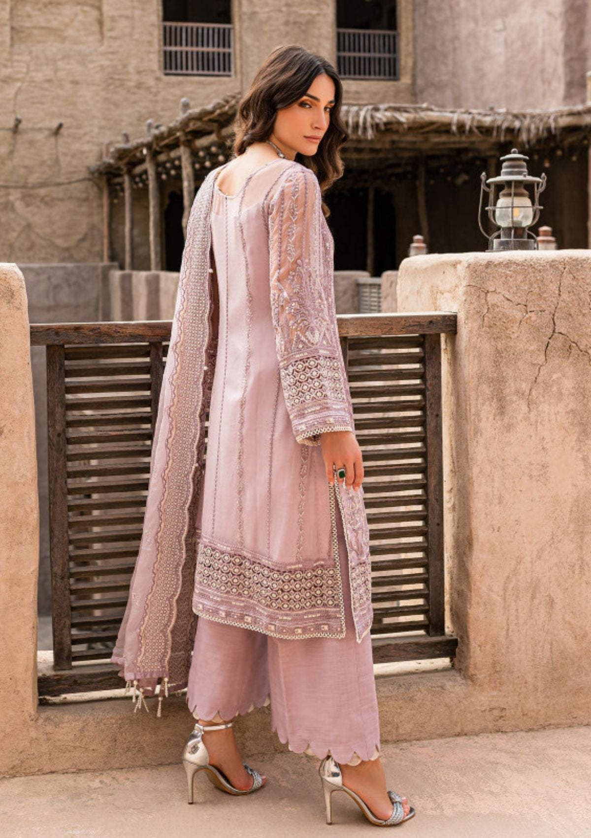 Formal Dress - Gulaal - Embroidered - Chiffon - Malaikah - GEC#2