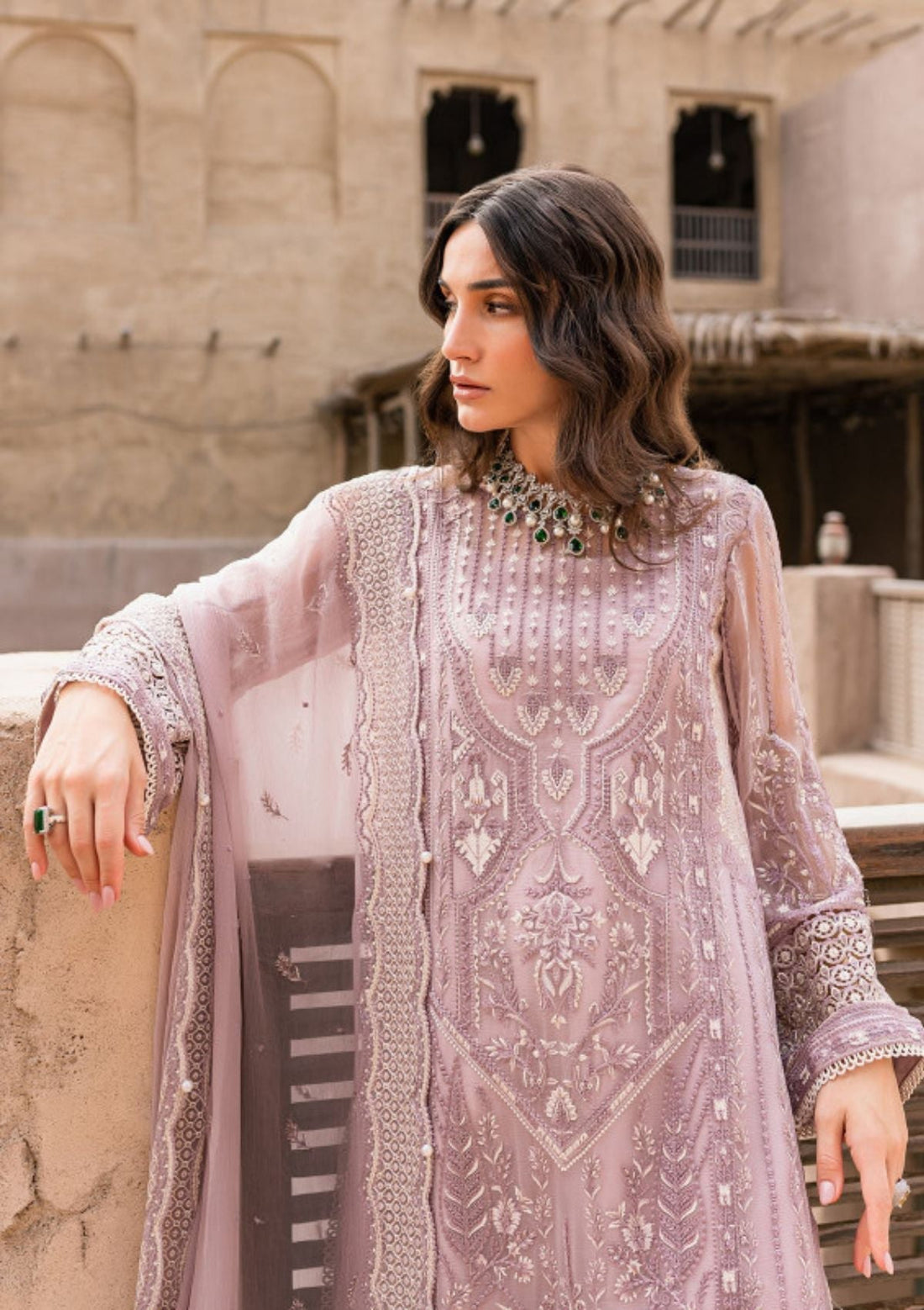 Formal Dress - Gulaal - Embroidered - Chiffon - Malaikah - GEC#2