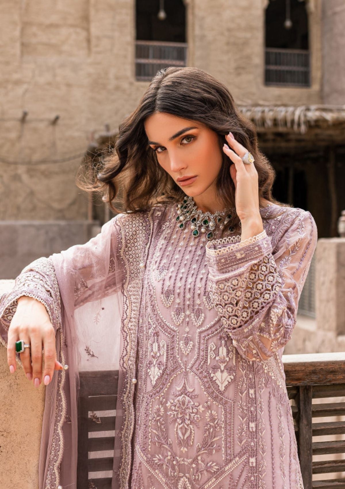 Formal Dress - Gulaal - Embroidered - Chiffon - Malaikah - GEC#2