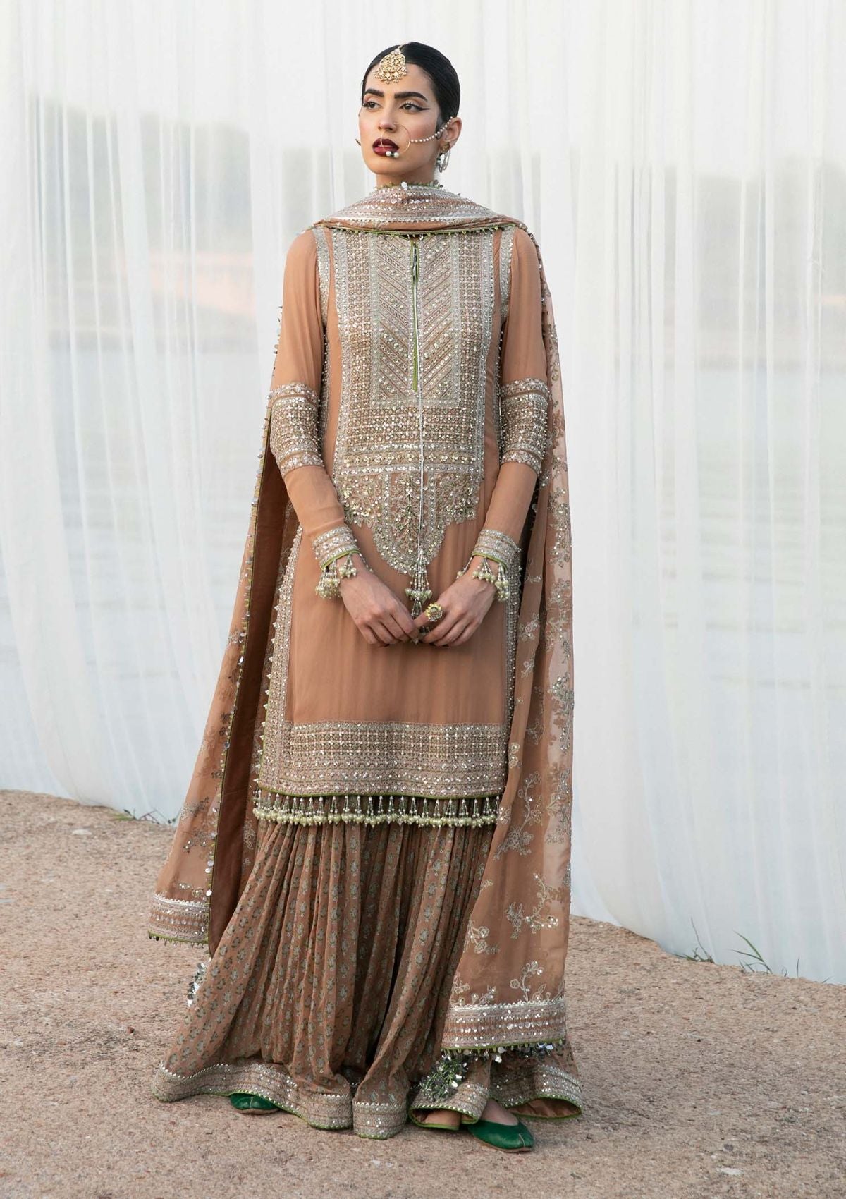 Formal Dress - Hussain Rehar - Paar - Aabroo