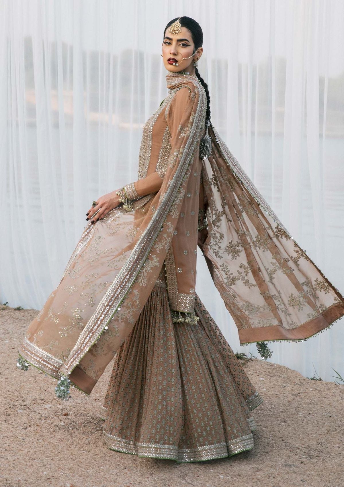 Formal Dress - Hussain Rehar - Paar - Aabroo