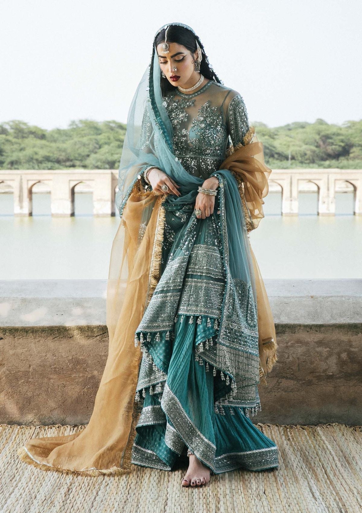 Formal Dress - Hussain Rehar - Paar - Safeena