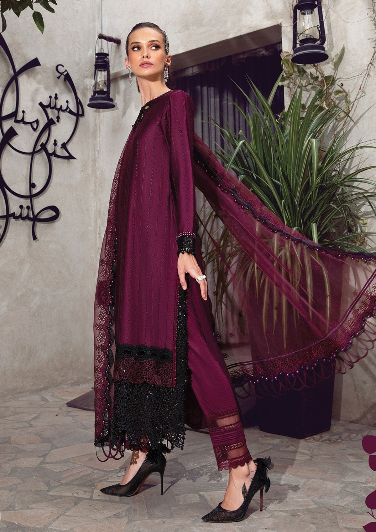 Formal Dress - Maria B - Sateen - MBS#1