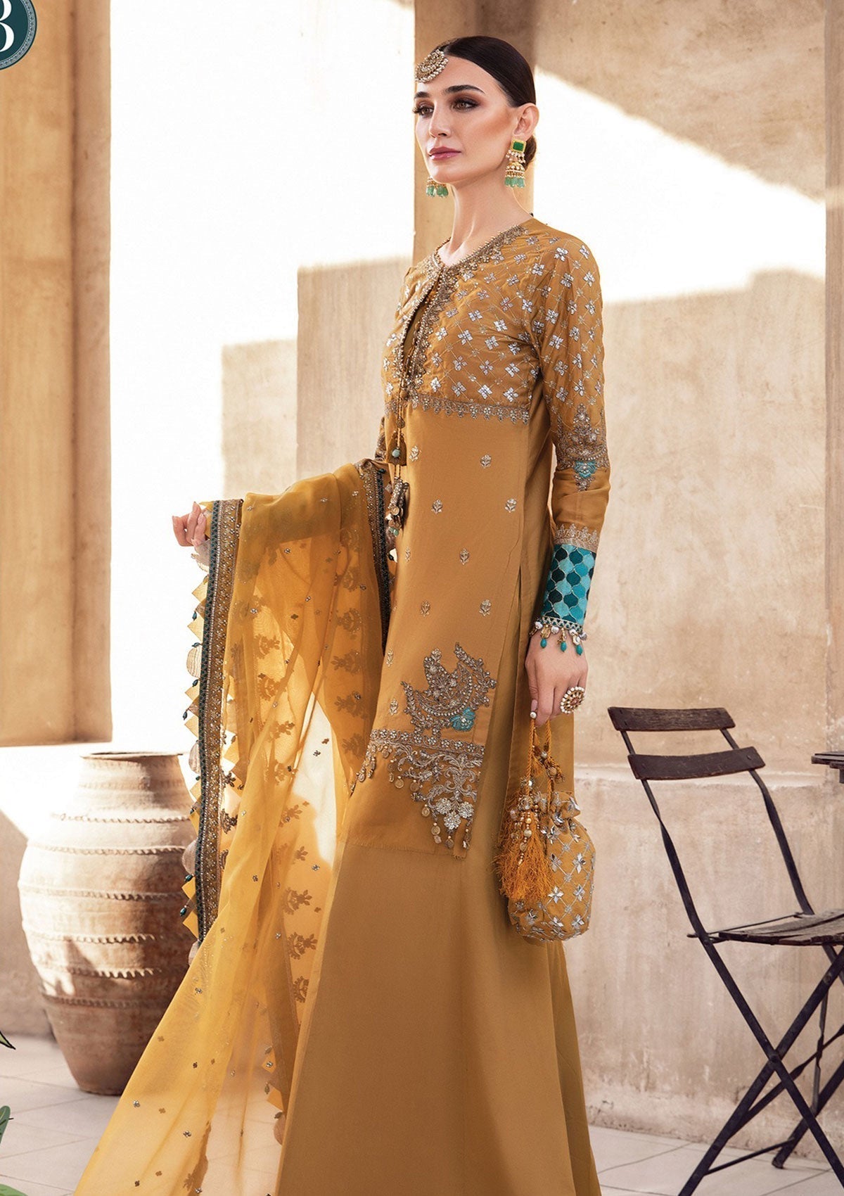 Formal Dress - Maria B - Sateen - MBS#3