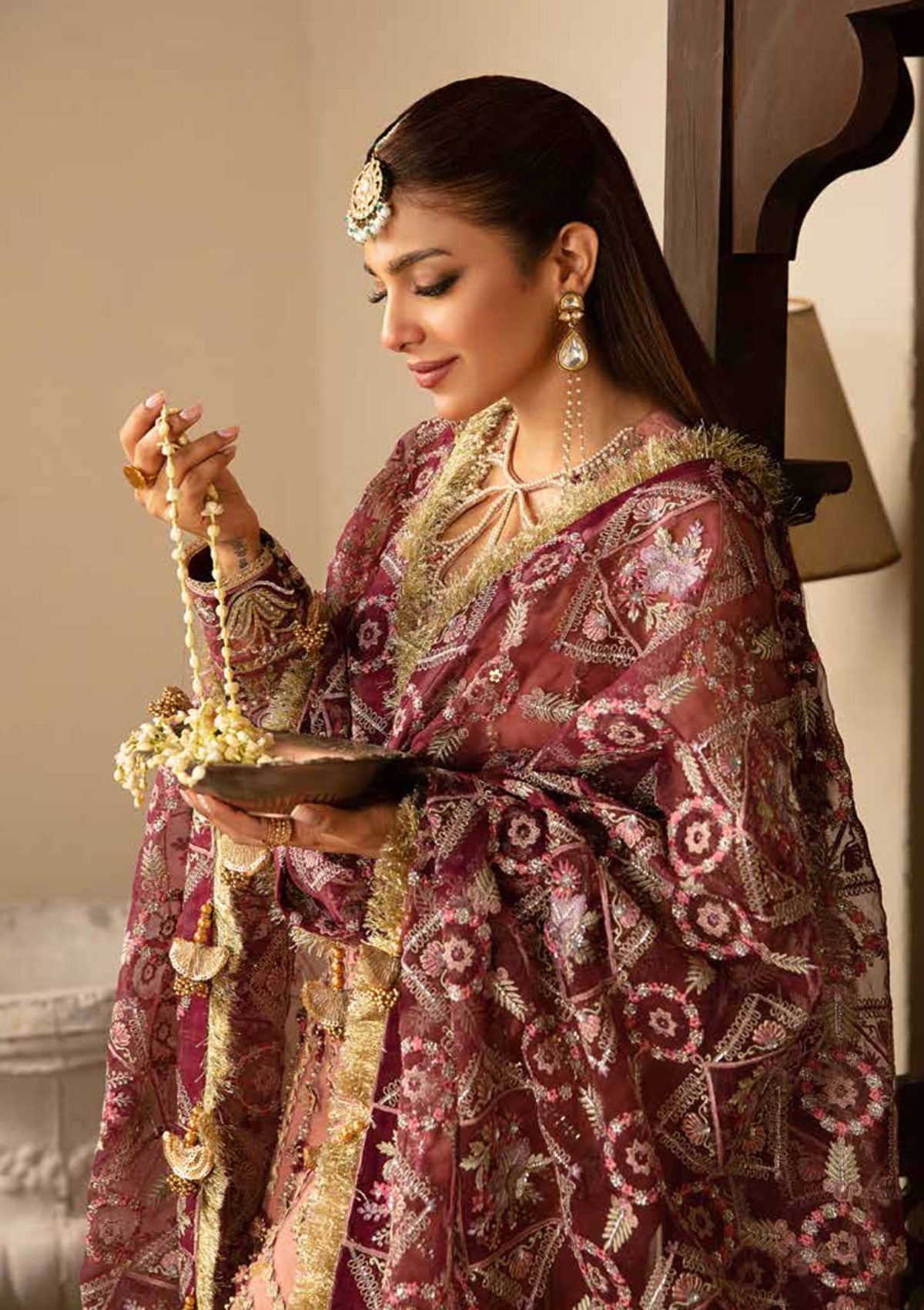 Formal Dress - Maryam Hussain - Gulab - Wedding - Mehr