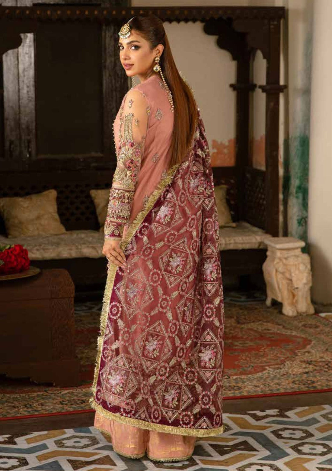 Formal Dress - Maryam Hussain - Gulab - Wedding - Mehr