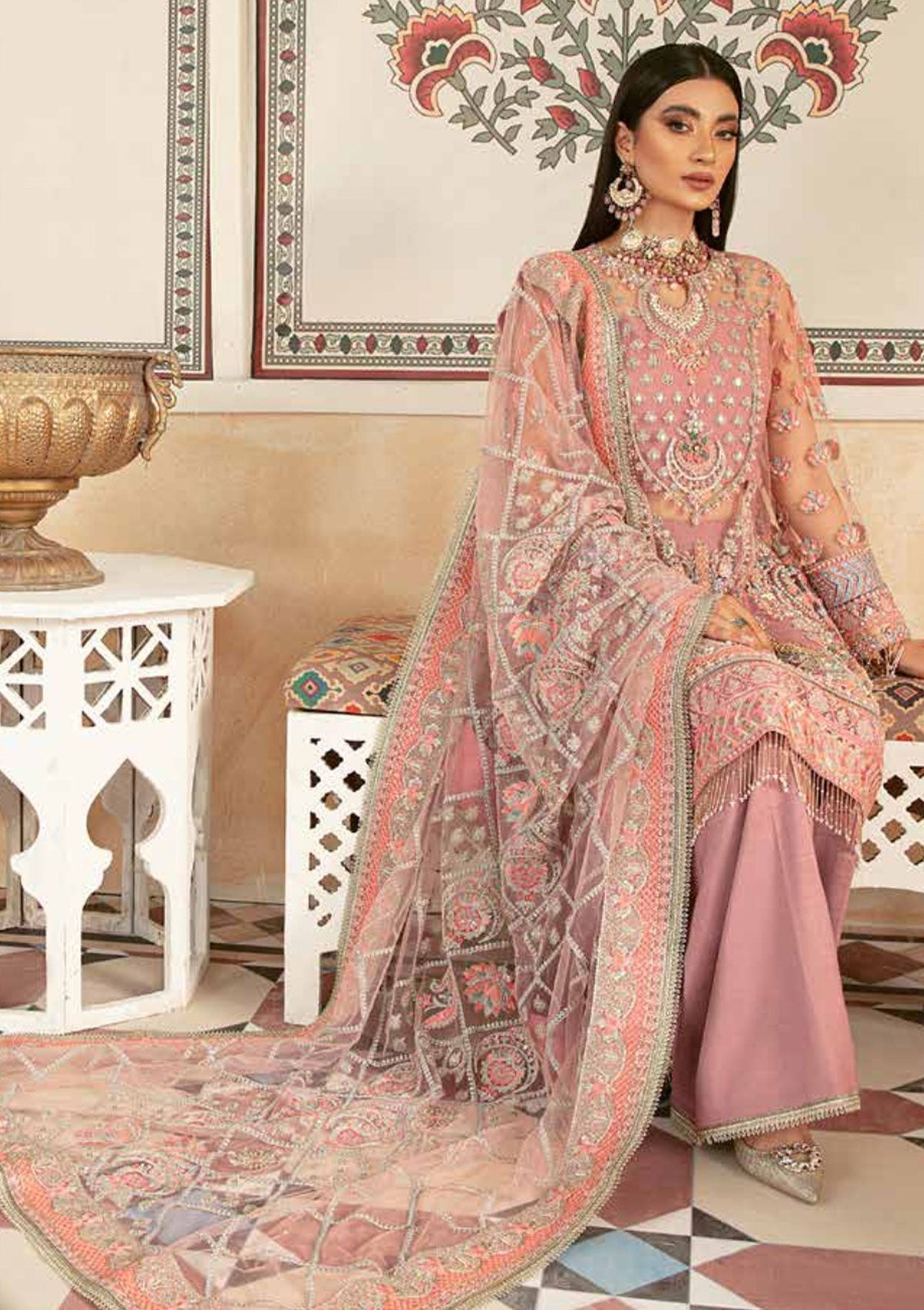 Formal Dress - Maryam Hussain - Marwa - Festive - DASTOOR