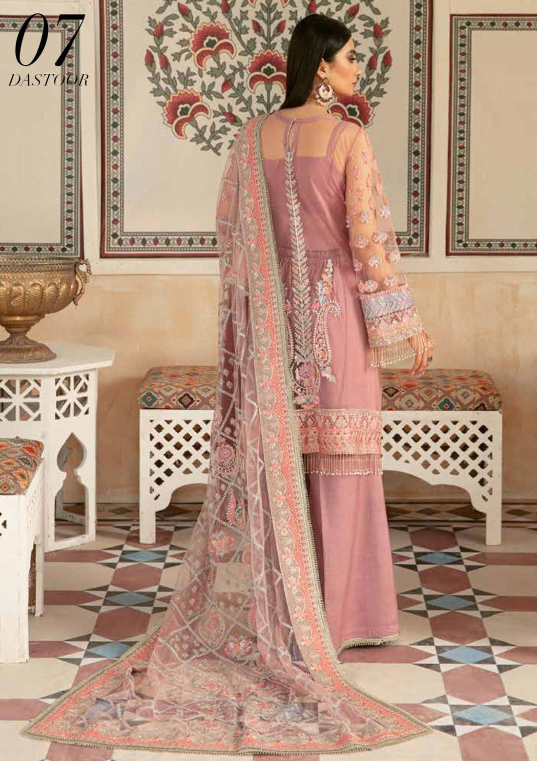 Formal Dress - Maryam Hussain - Marwa - Festive - DASTOOR