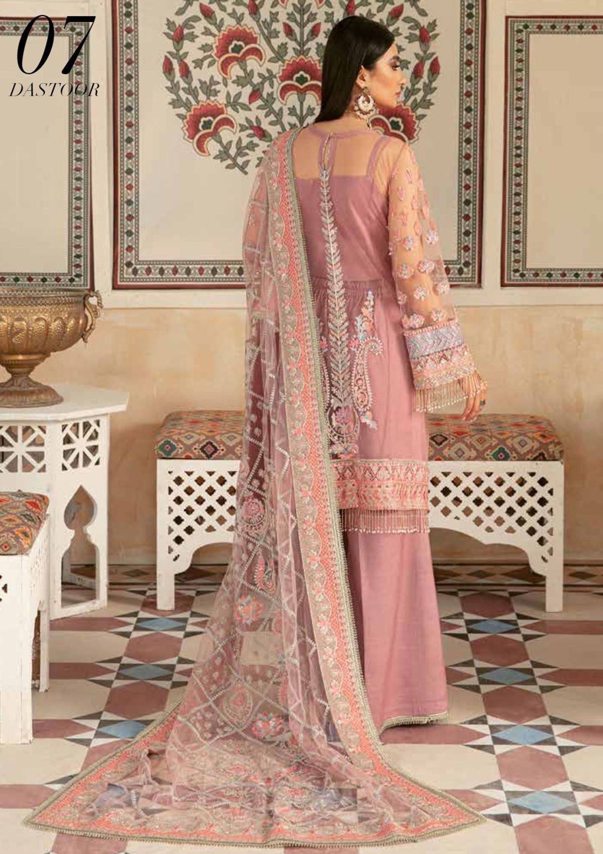 Formal Dress - Maryam Hussain - Marwa - Festive - DASTOOR