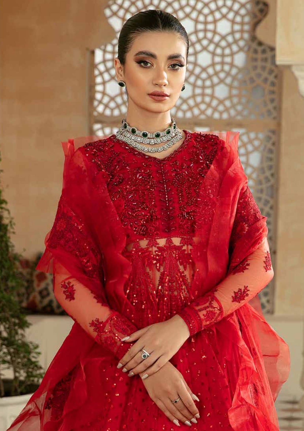 Formal Dress - Maryam Hussain - Marwa - Festive - GULAAB