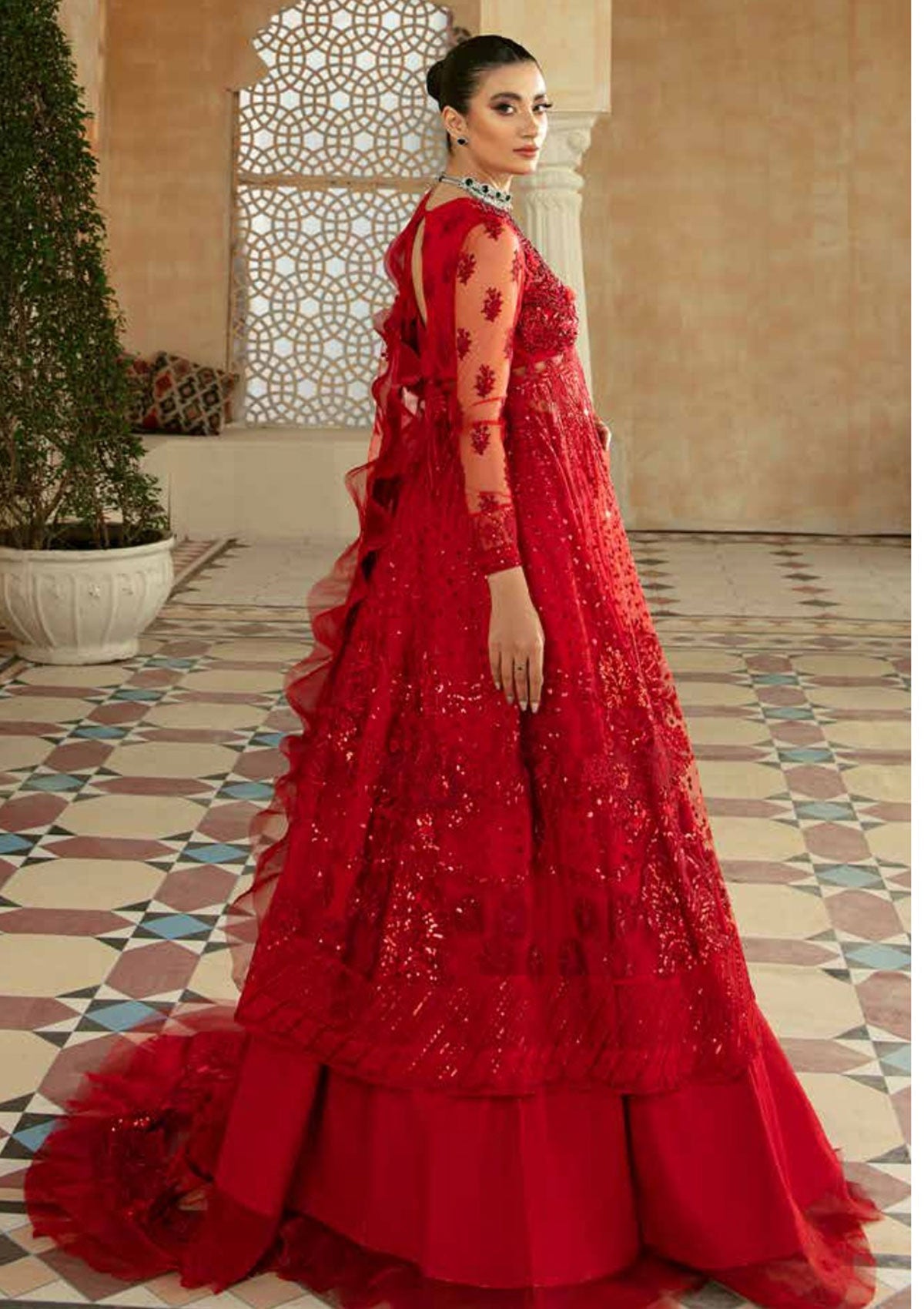 Formal Dress - Maryam Hussain - Marwa - Festive - GULAAB