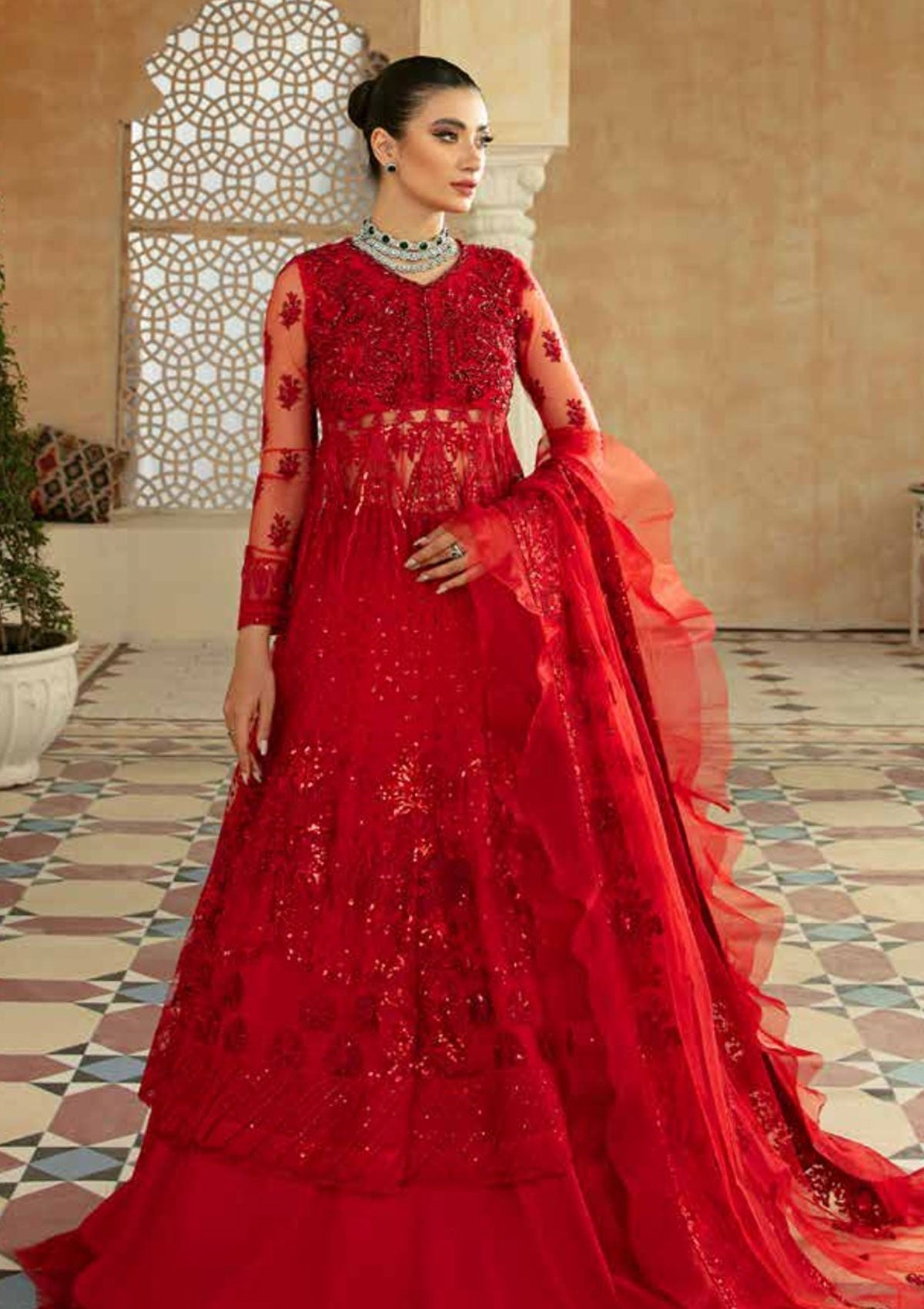 Formal Dress - Maryam Hussain - Marwa - Festive - GULAAB