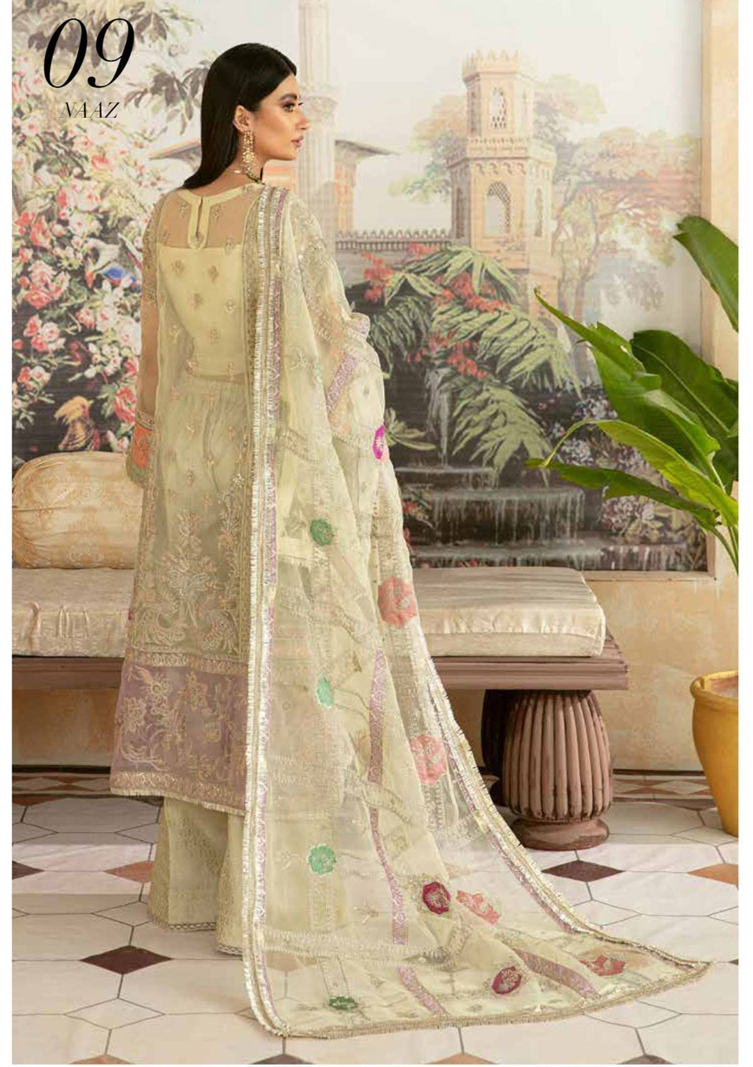 Formal Dress - Maryam Hussain - Marwa - Festive - NAAZ
