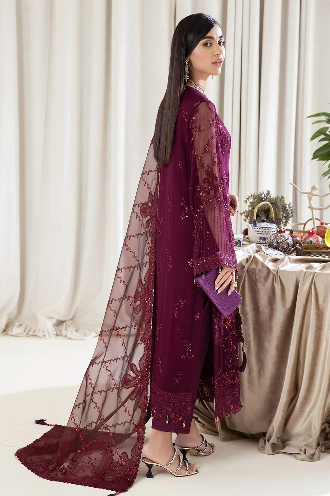 Formal Dress - Nureh - Elanora - Luxury Chiffon - NEL#12